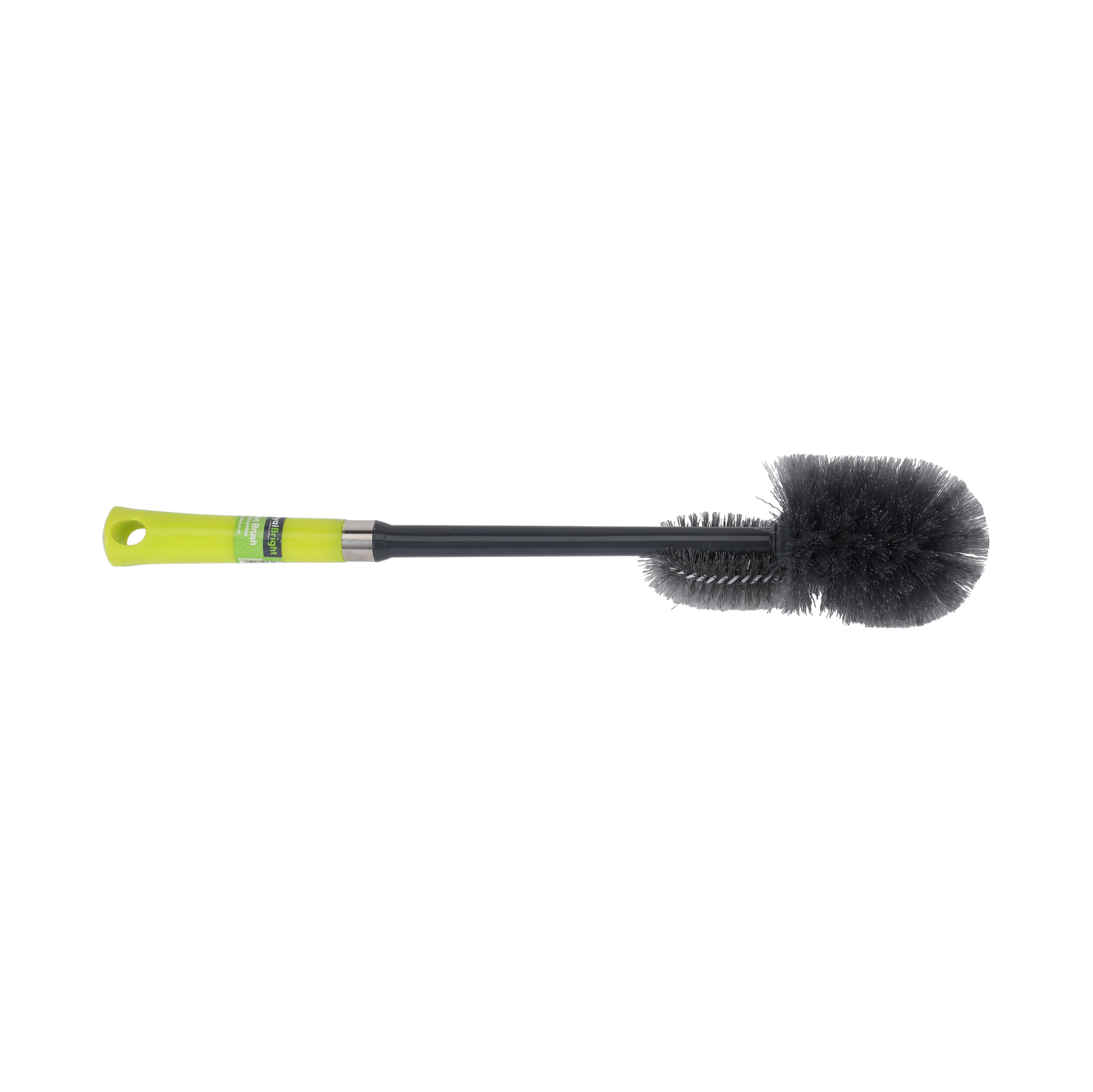 Royalford RF6998GR toilet brush | dual head design, long handle and ergonomic grip| flexible bristles, scratch-free, durable PP+PET, ideal for all toilet types| - Image 3