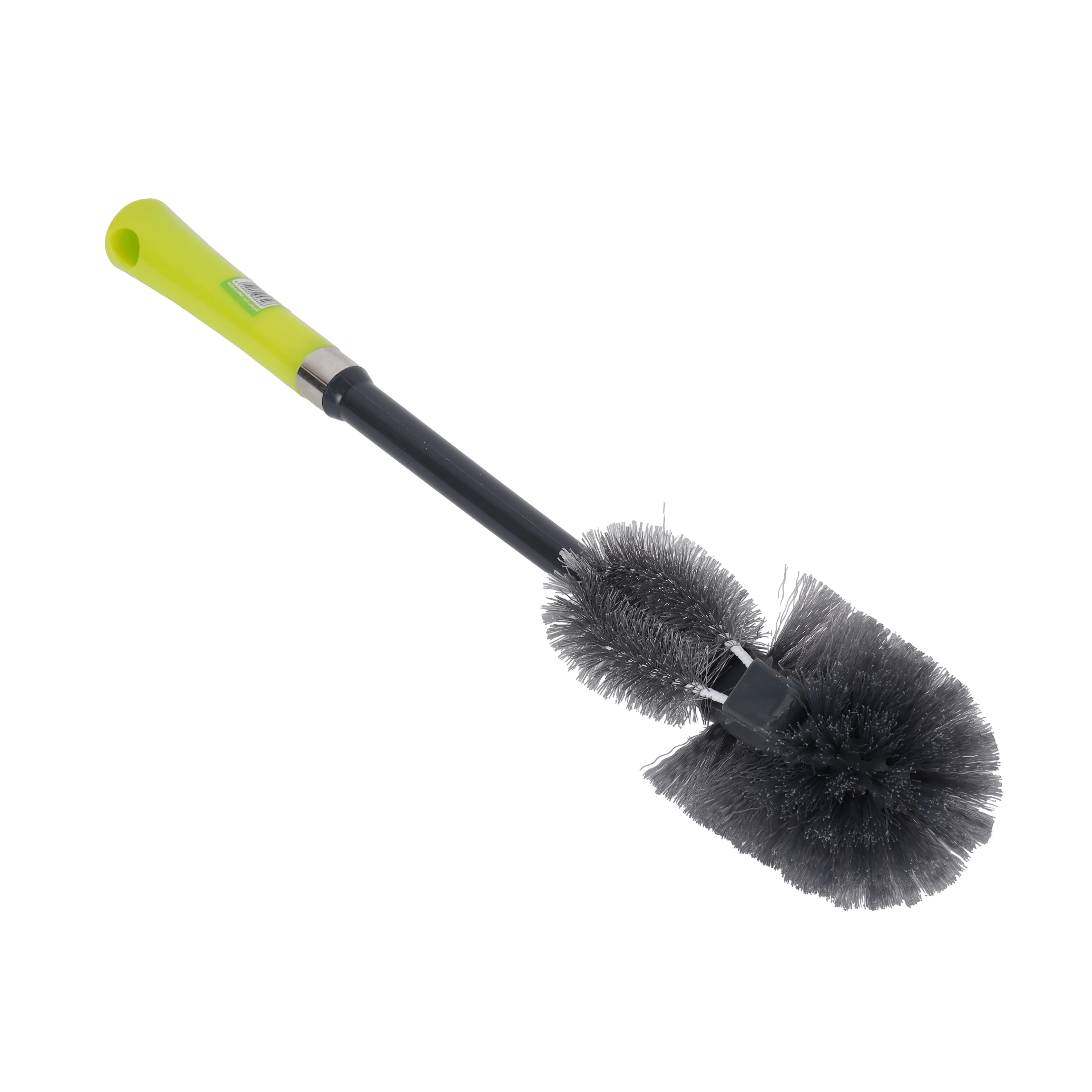 Royalford RF6998GR toilet brush | dual head design, long handle and ergonomic grip| flexible bristles, scratch-free, durable PP+PET, ideal for all toilet types| - Image 5
