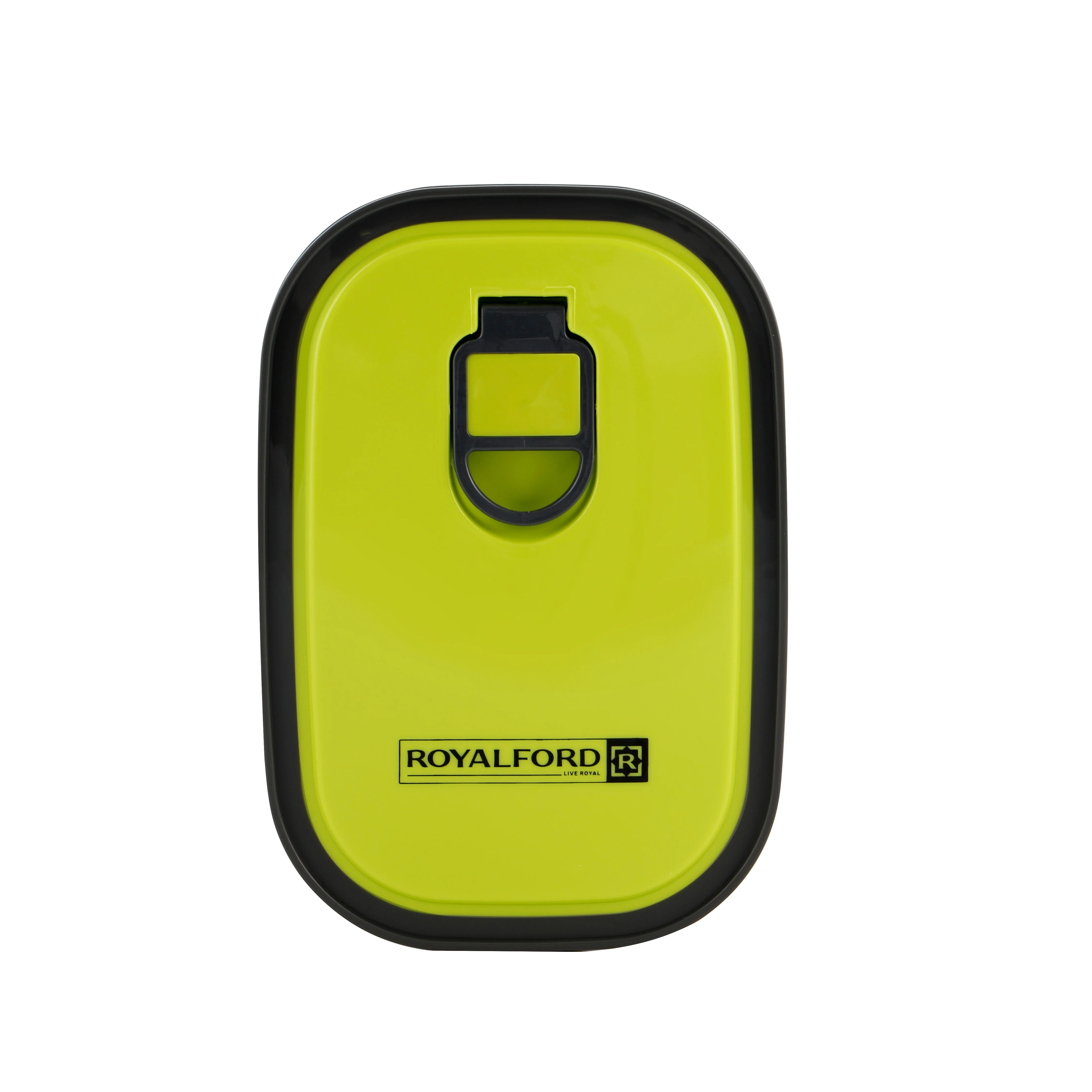 Royalford RF7013 Rectangle Stainless Steel Food Container 350ml| BPA-free storage box with durable build| hygienic design, leak-resistant lid, and compact size|