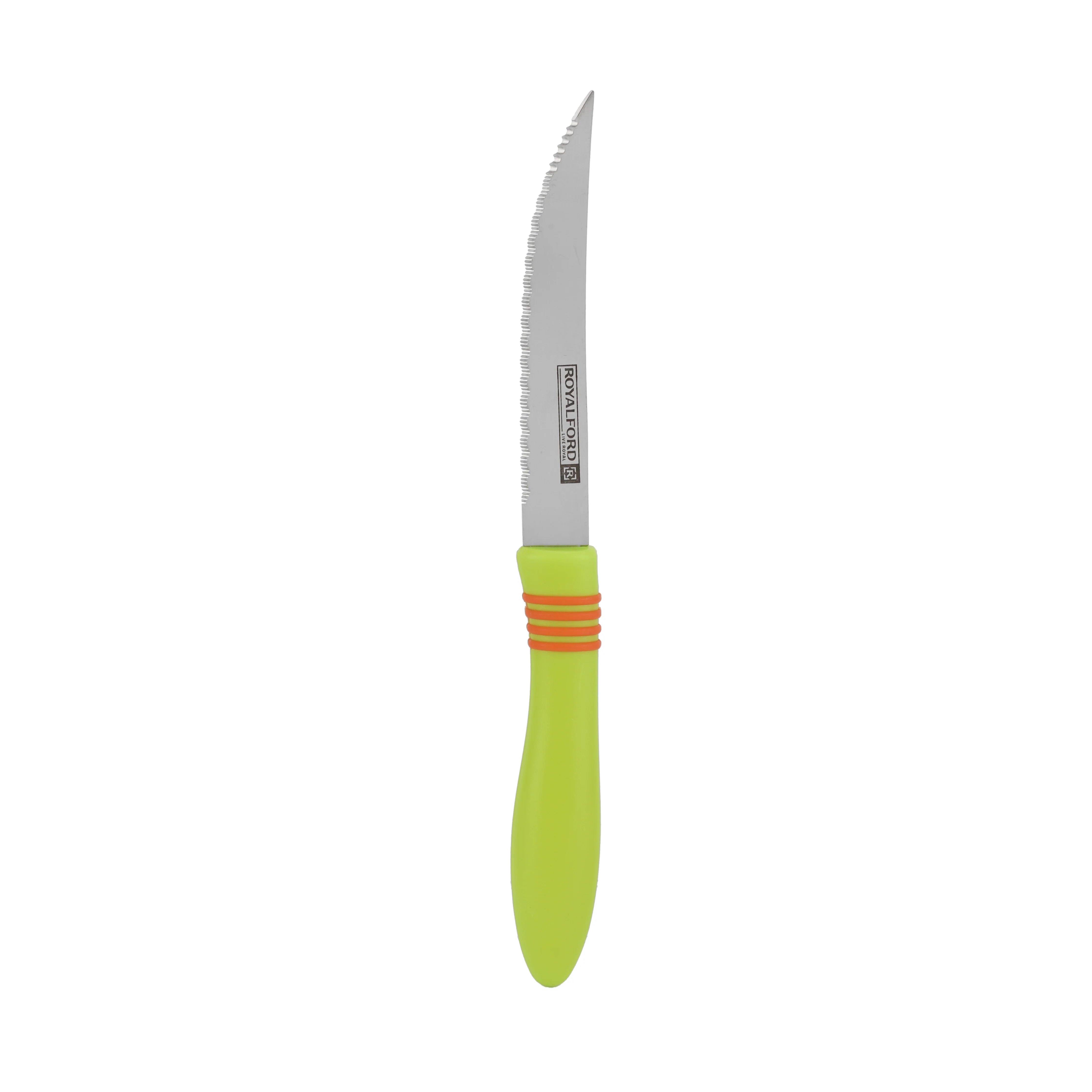 Royalford RF7029 2PCS Fruit Knife Set | Stainless Steel Serrated Blades | Durable Kitchen Knives with Ergonomic Handles | Perfect for Fruits & Vegetables Cutting - Image 3