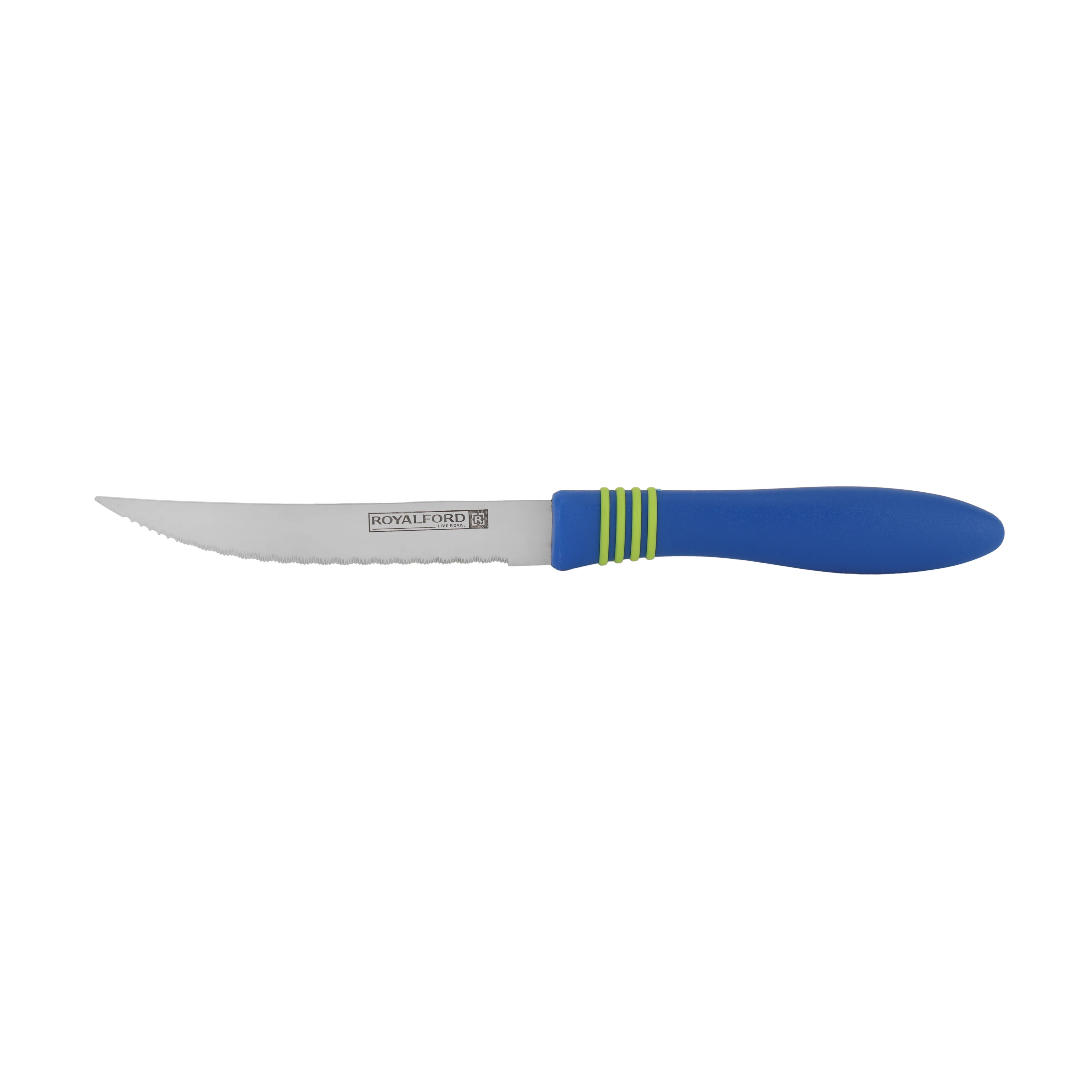 Royalford RF7029 2PCS Fruit Knife Set | Stainless Steel Serrated Blades | Durable Kitchen Knives with Ergonomic Handles | Perfect for Fruits & Vegetables Cutting - Image 4
