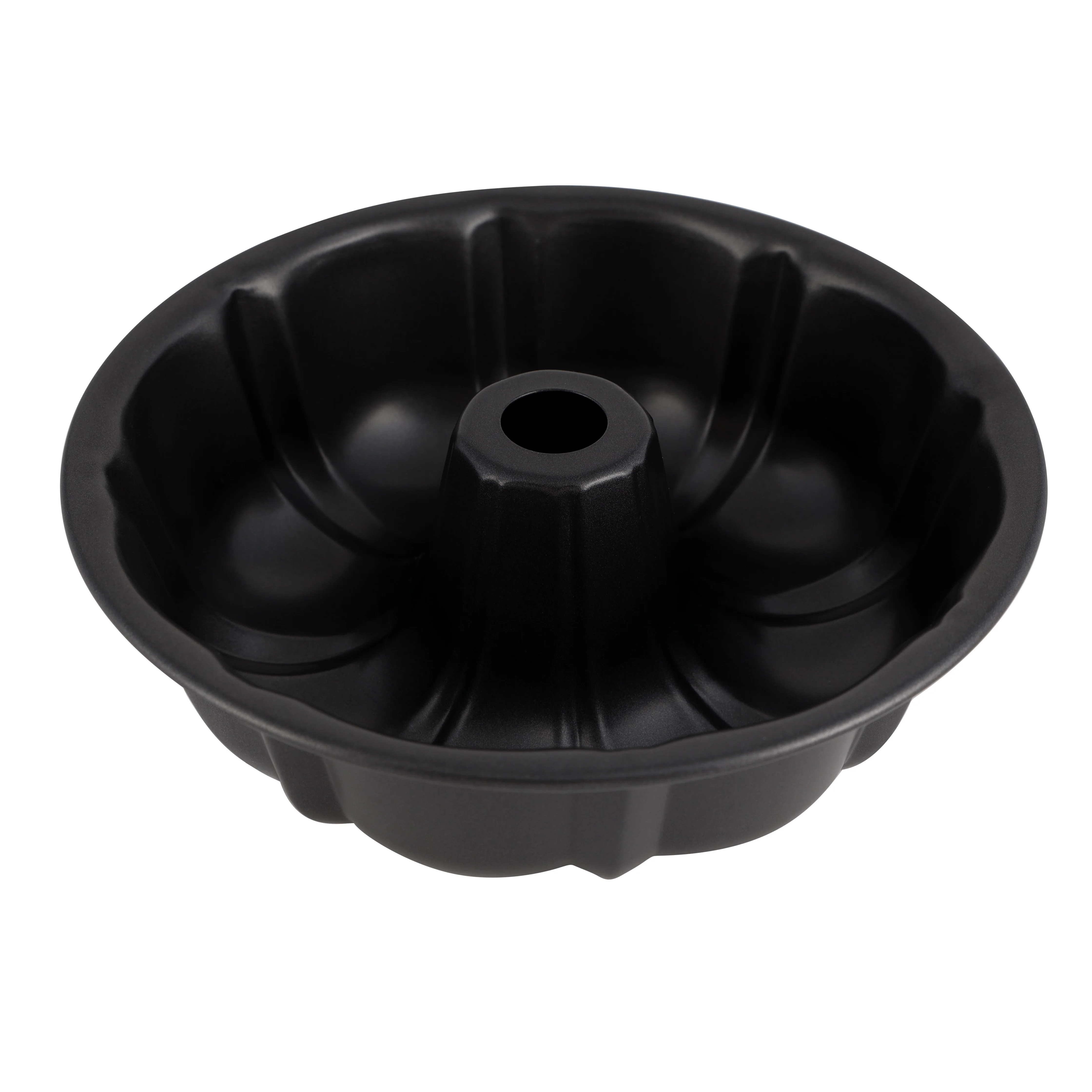 Royalford RF7032 Charlotte Bundform Pan | Non-Stick Fluted Cake Baking Pan | Durable Carbon Steel Ring Cake Mould for Even Heat Distribution & Easy Release Baking Pan