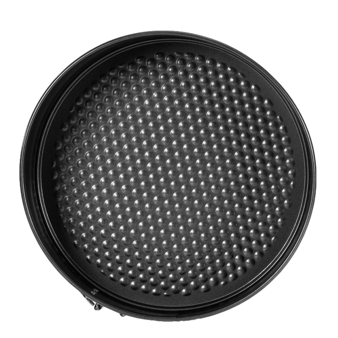 Royalford RF7036 24cm Non-Stick Spring Form Cake Pan | Stainless Steel Lock and Removable Base | Easy Release Bakeware | Round Baking Pan for Cheesecake & Sponge Cakes - Image 2