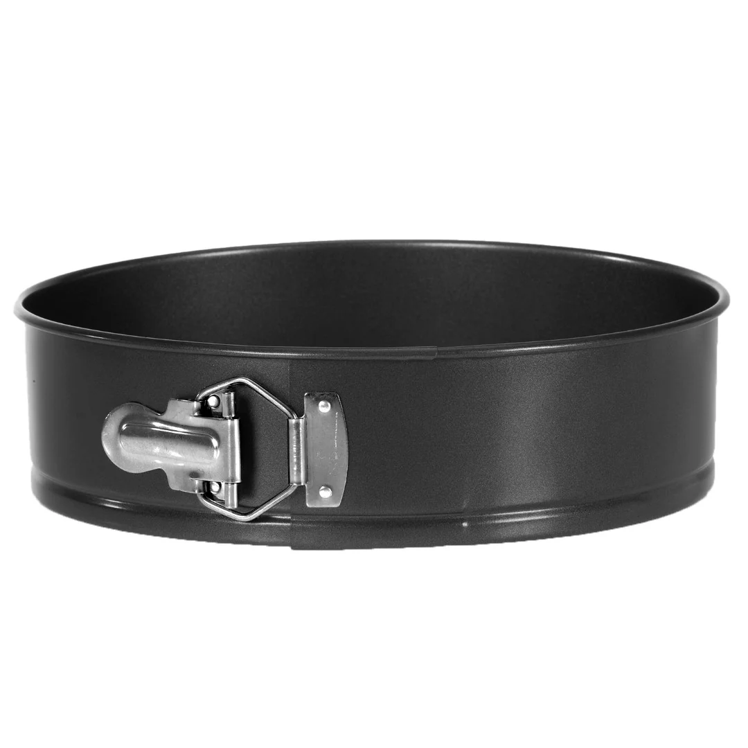 Royalford RF7036 24cm Non-Stick Spring Form Cake Pan | Stainless Steel Lock and Removable Base | Easy Release Bakeware | Round Baking Pan for Cheesecake & Sponge Cakes - Image 3
