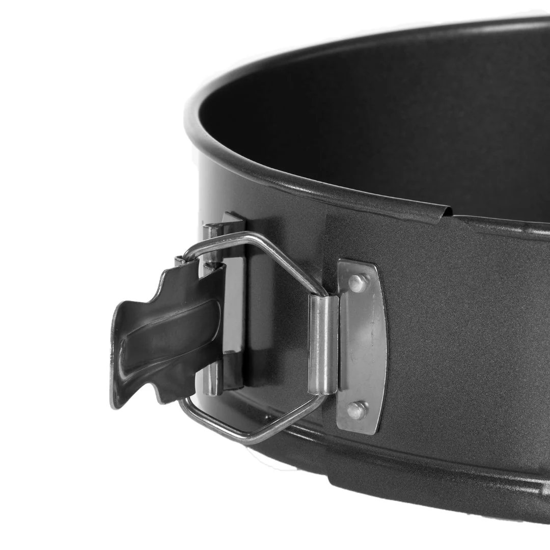 Royalford RF7036 24cm Non-Stick Spring Form Cake Pan | Stainless Steel Lock and Removable Base | Easy Release Bakeware | Round Baking Pan for Cheesecake & Sponge Cakes - Image 5