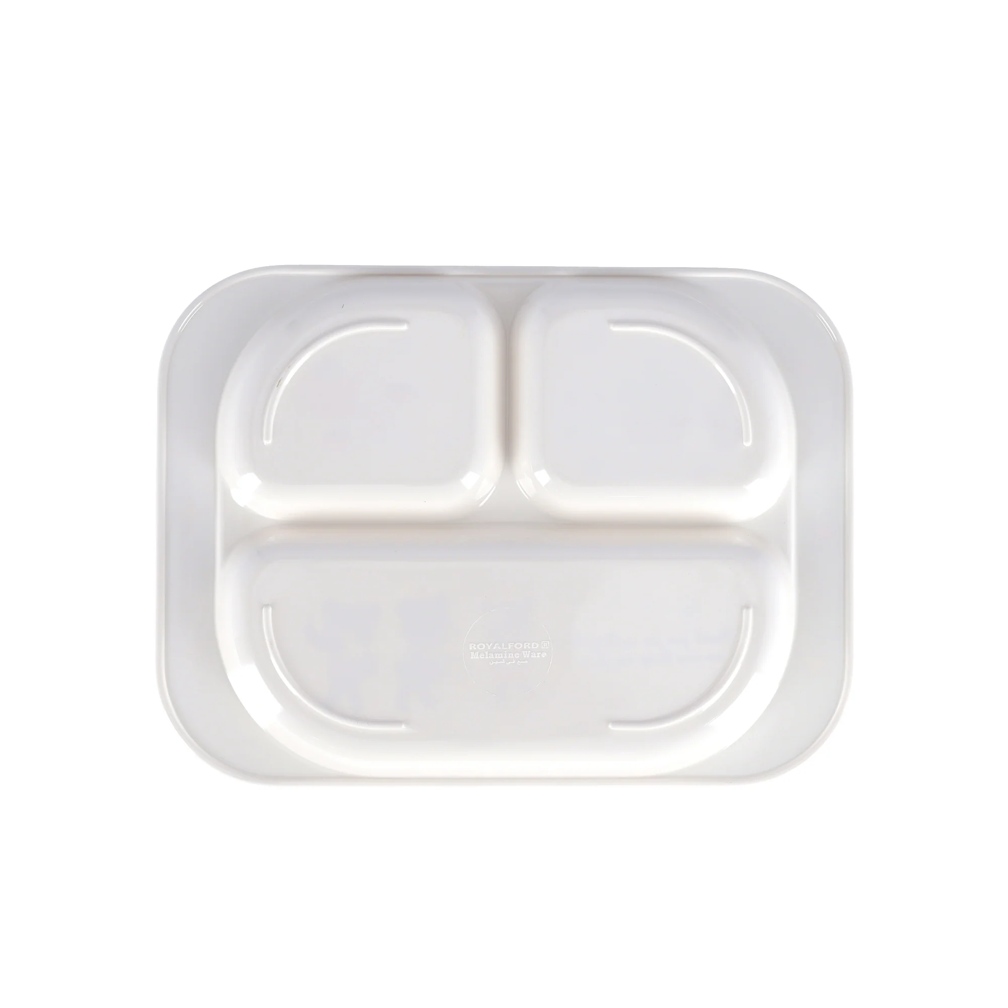 Royalford RF7247 Kids Baby Plate | 3-Section Rectangular Melamine Baby Feeding Plate | Cute Graphics | Lightweight Durable Tableware for Toddlers & Children Daily Use - Image 5