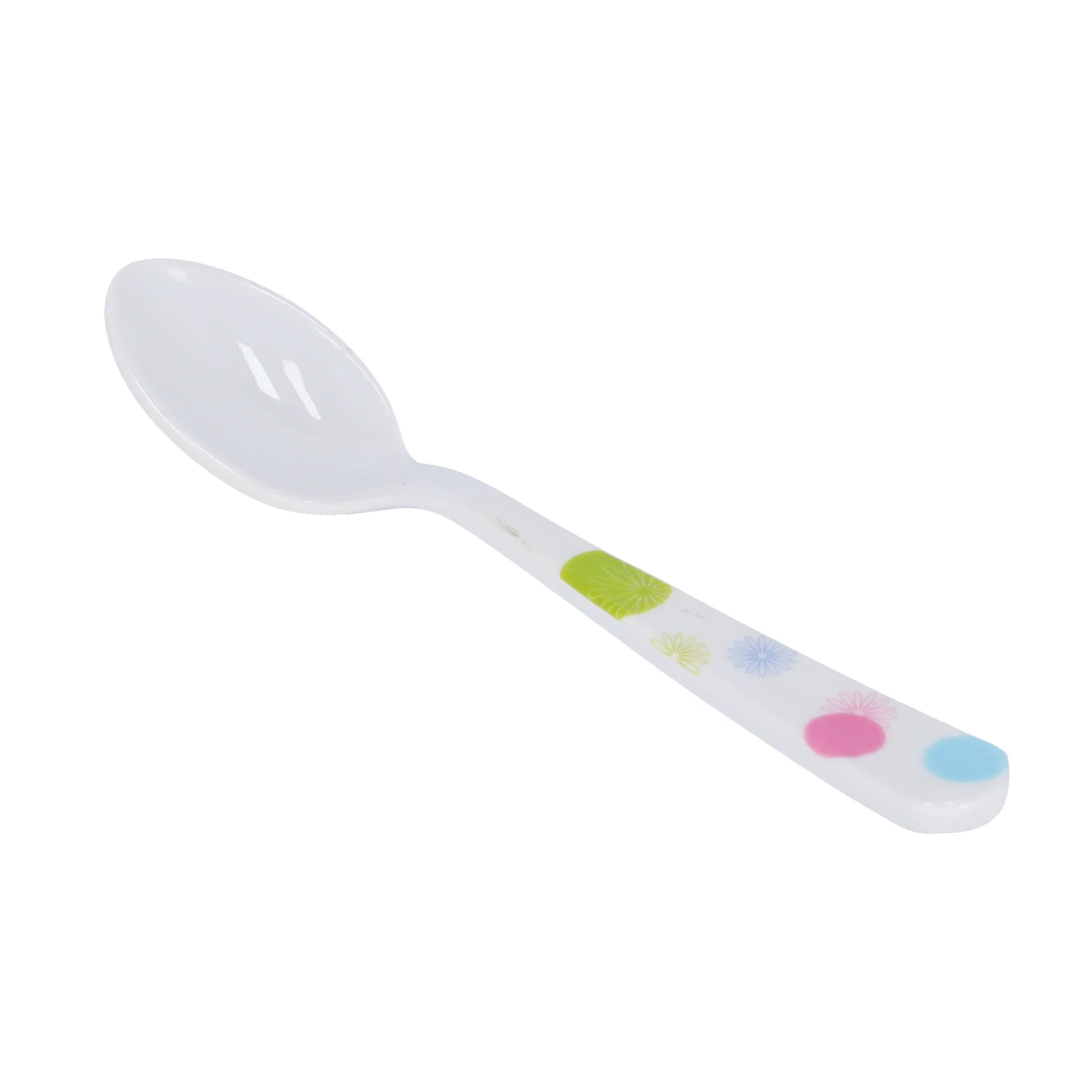 Royalford RF7390LF Premium Melamine Table Spoon | Elegant Leaf Design | Heat Resistant Lightweight Serving Spoon | Ergonomic Handle & Break Resistant Kitchenware - Image 2