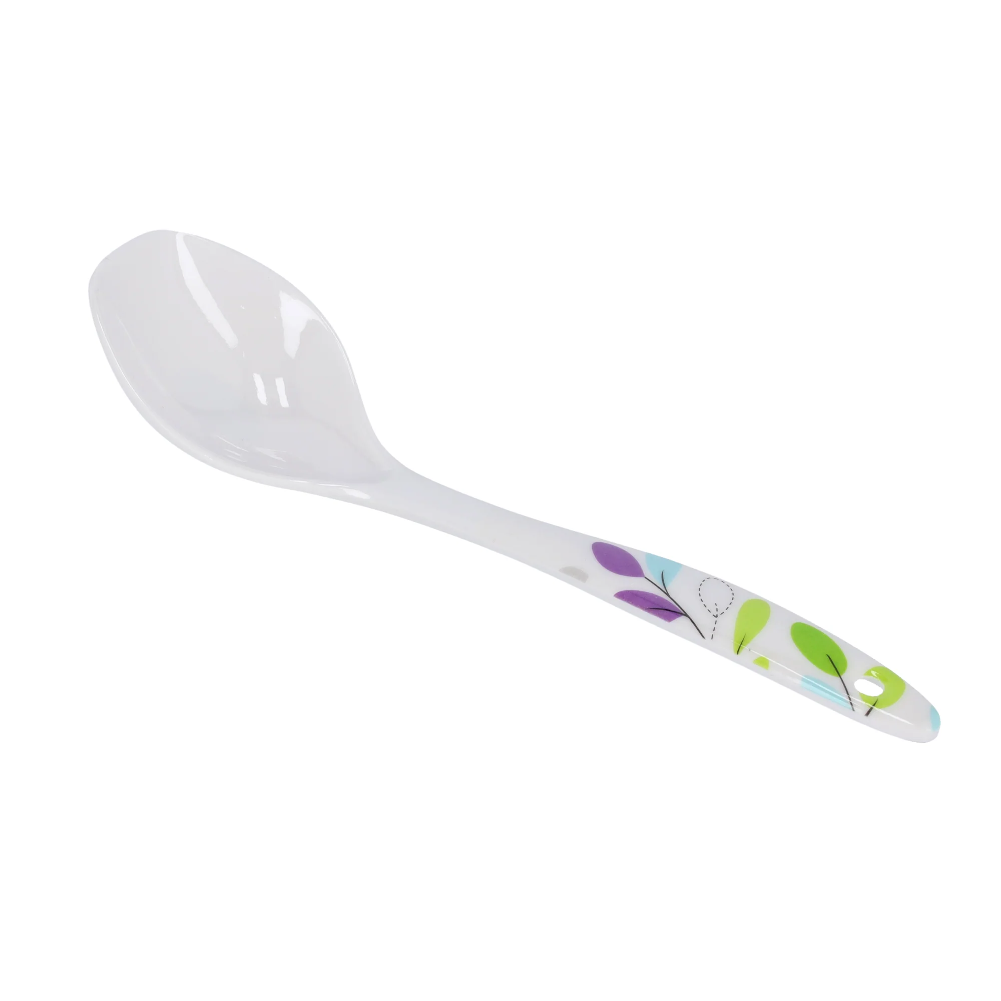 Royalford RF7391LF Premium Melamine Soup Ladle | Heat Resistant Lightweight Serving Spoon | Ergonomic Handle | Break Resistant Kitchen Utensil for Daily  Cooking Use - Image 2