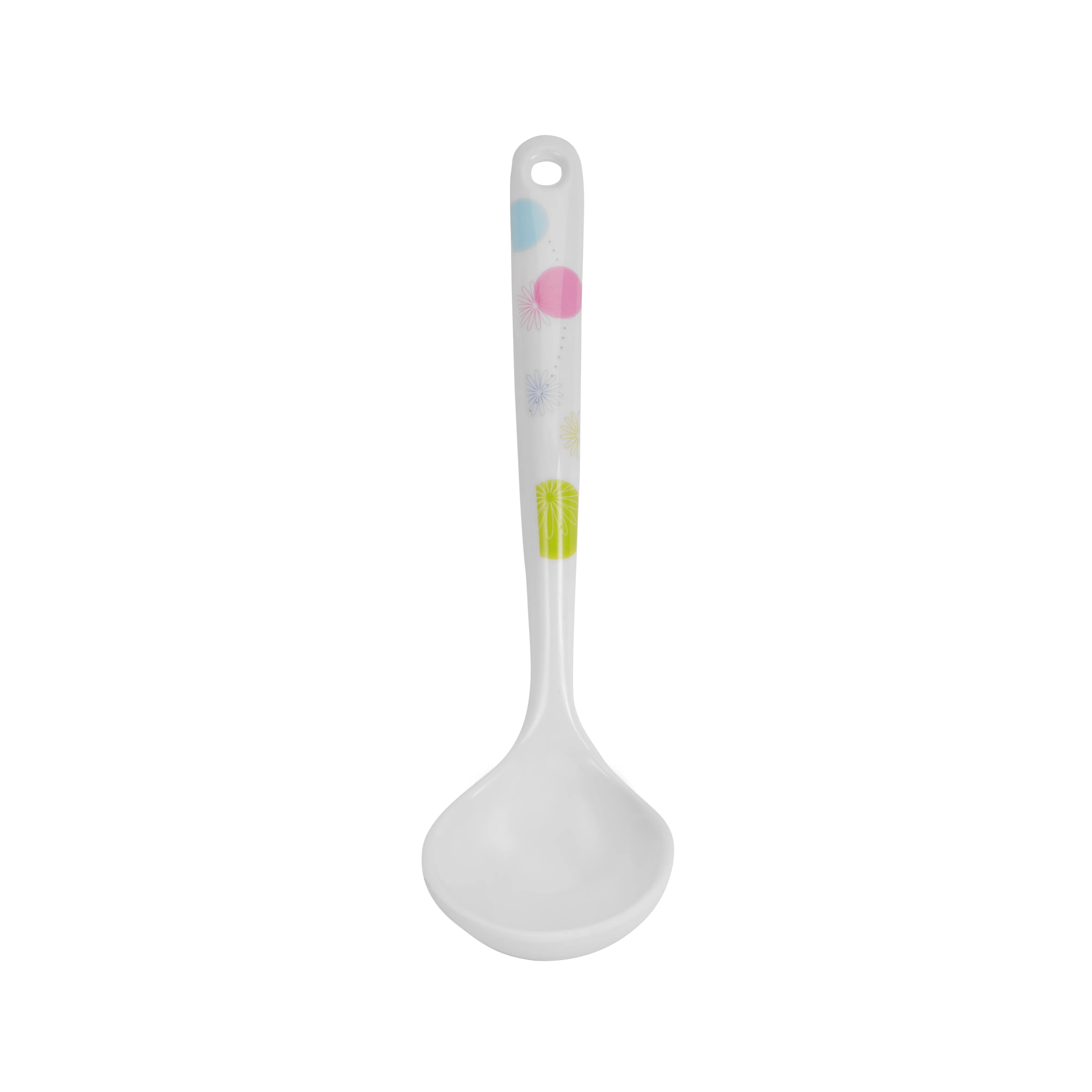 Royalford RF7393 Premium Melamine Soup Ladle | Heat Resistant Lightweight Serving Spoon | Ergonomic Handle | Break Resistant Kitchen Utensil for Daily Cooking Use - Image 2
