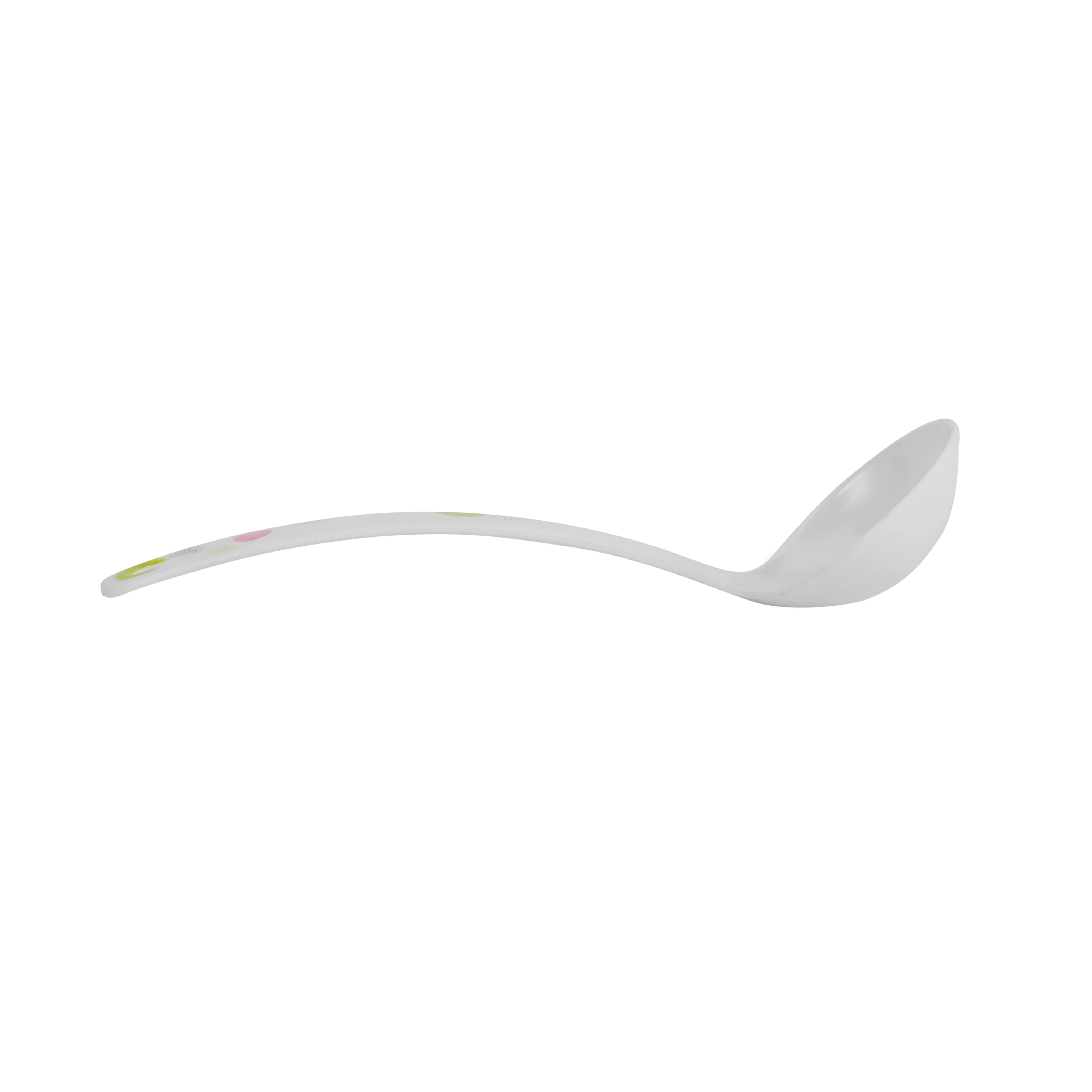 Royalford RF7395 Premium Melamine Soup Ladle | Durable Heat Resistant Serving Spoon v Ergonomic Handle | Lightweight | Break Resistant Kitchen & Tableware Soup Ladle - Image 3