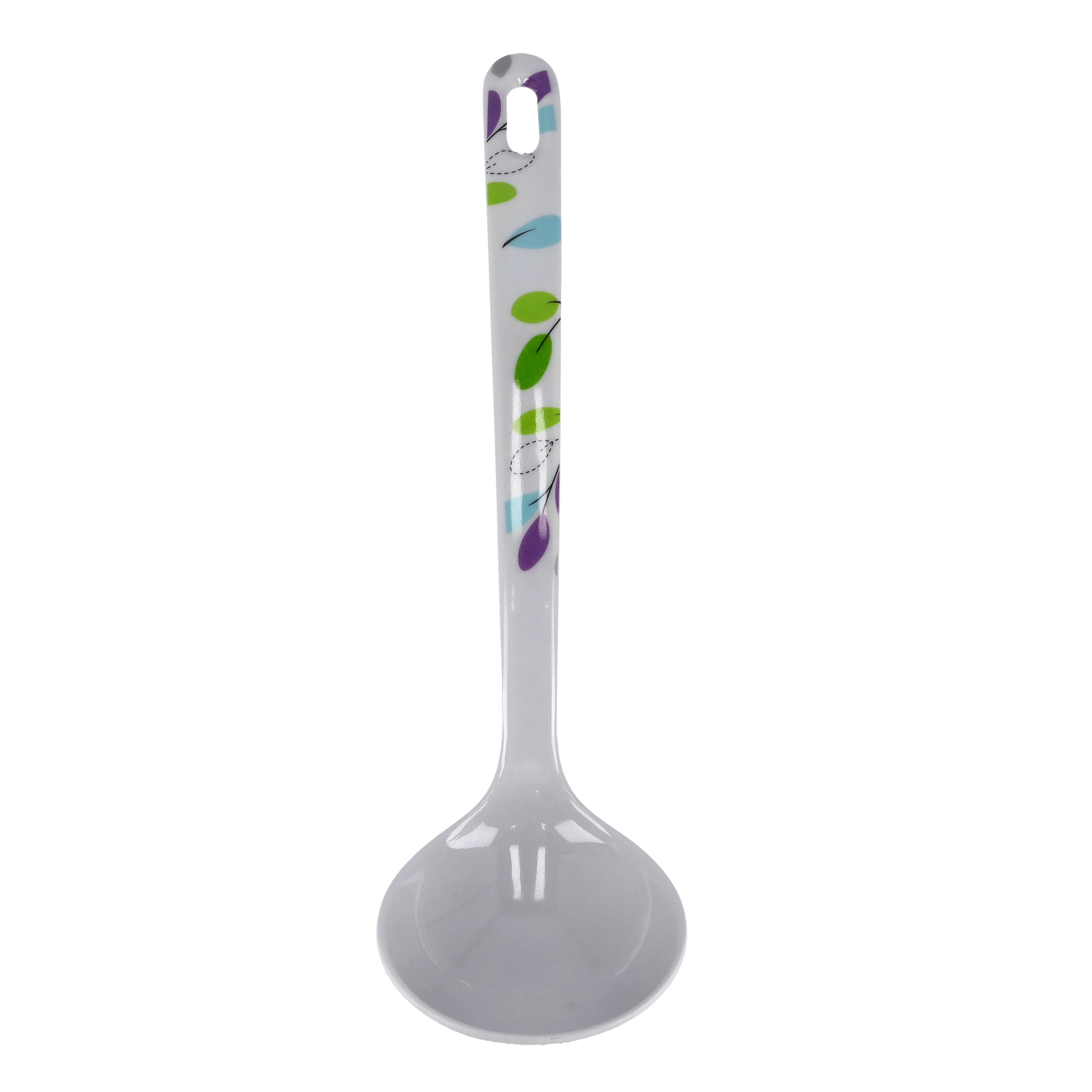 Royalford RF7395LF Premium Melamine Soup Ladle | Durable Heat Resistant Serving Spoon | Ergonomic Handle | Lightweight | Break Resistant Kitchen & Tableware Soup Ladle