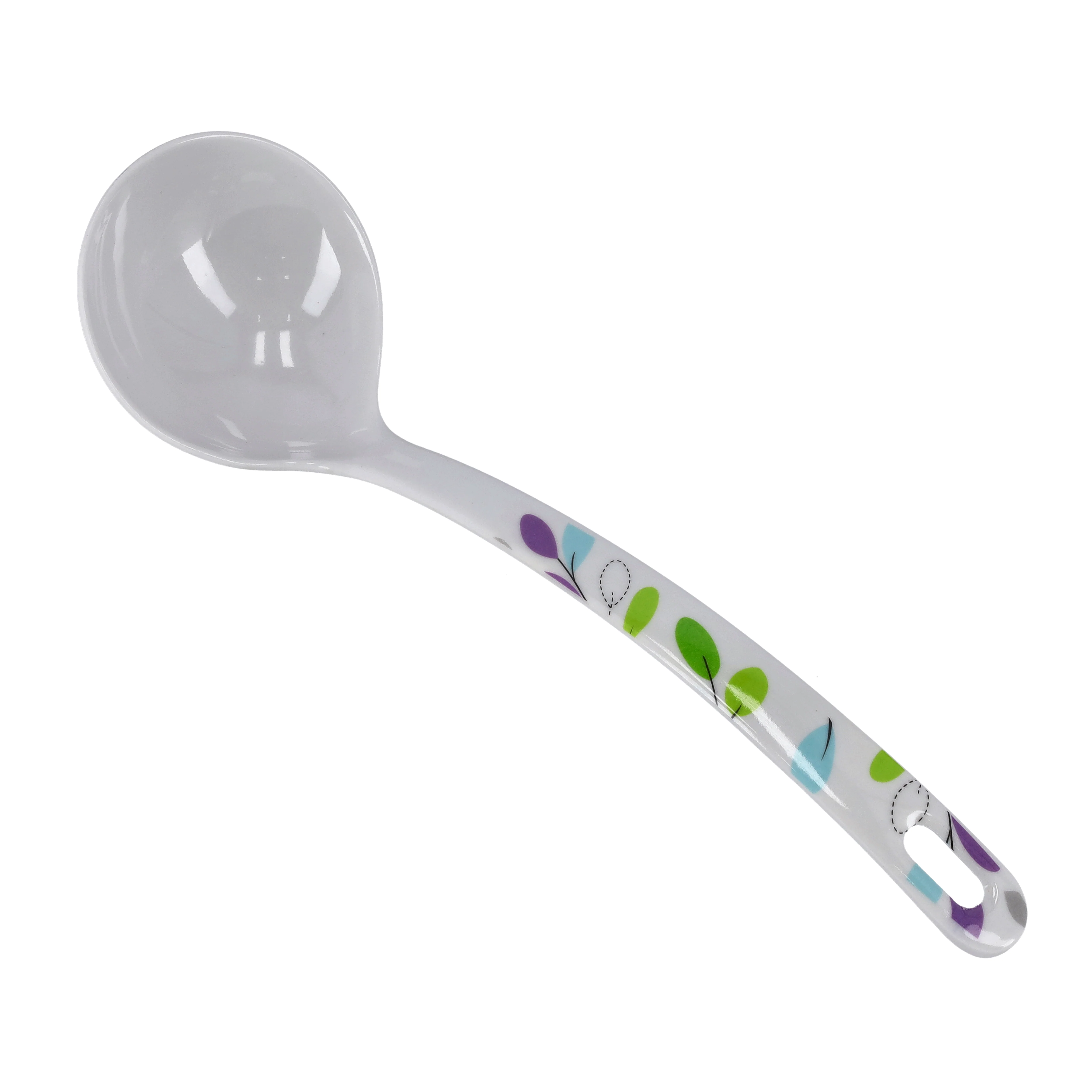 Royalford RF7395LF Premium Melamine Soup Ladle | Durable Heat Resistant Serving Spoon | Ergonomic Handle | Lightweight | Break Resistant Kitchen & Tableware Soup Ladle - Image 3