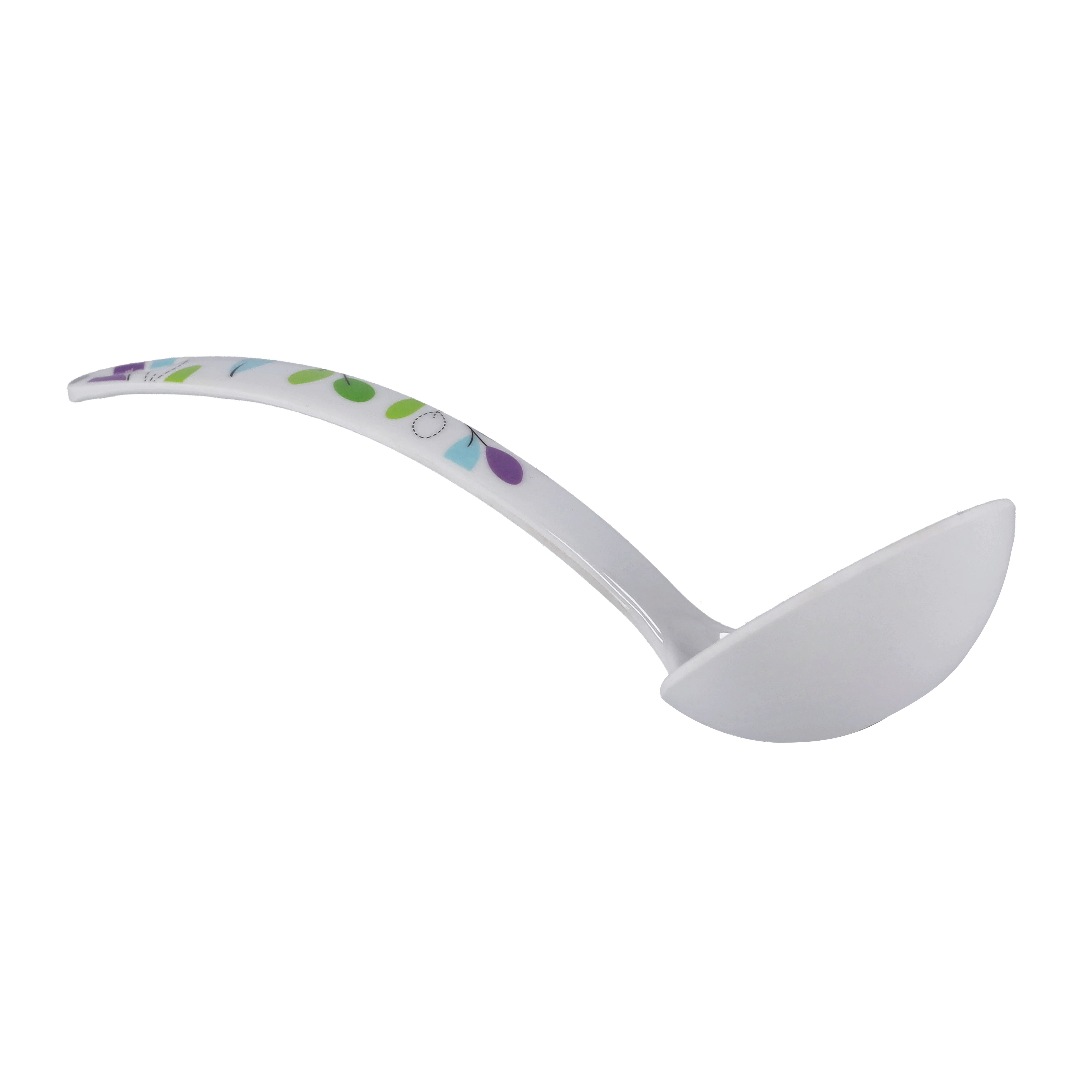 Royalford RF7395LF Premium Melamine Soup Ladle | Durable Heat Resistant Serving Spoon | Ergonomic Handle | Lightweight | Break Resistant Kitchen & Tableware Soup Ladle - Image 4