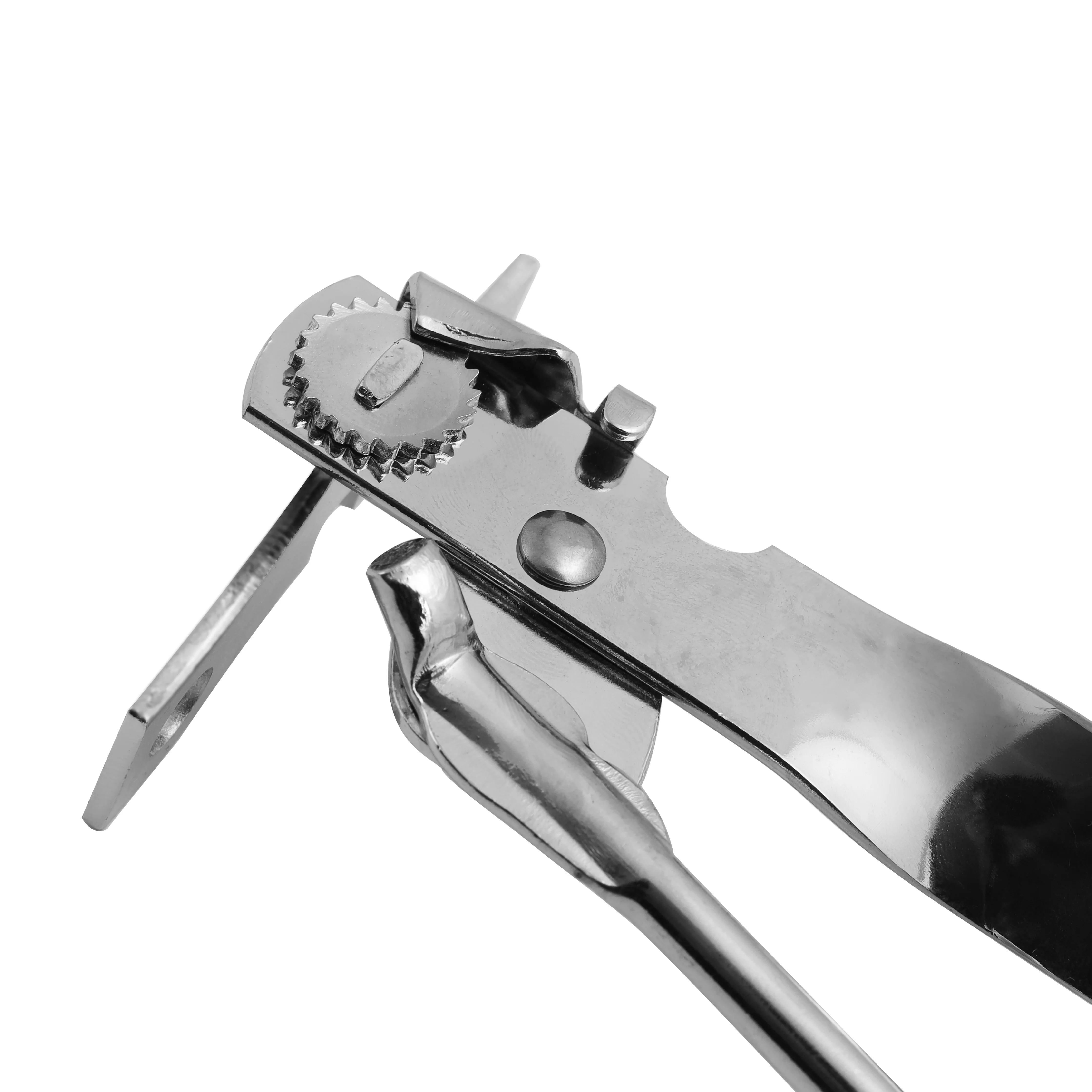 Royalford RF7441 Can Opener | Chrome Plated Carbon Steel Manual Can Opener with Smooth Cutting Wheel | Ergonomic Grip | Heavy Duty Rust Resistant Kitchen Tool - Image 4