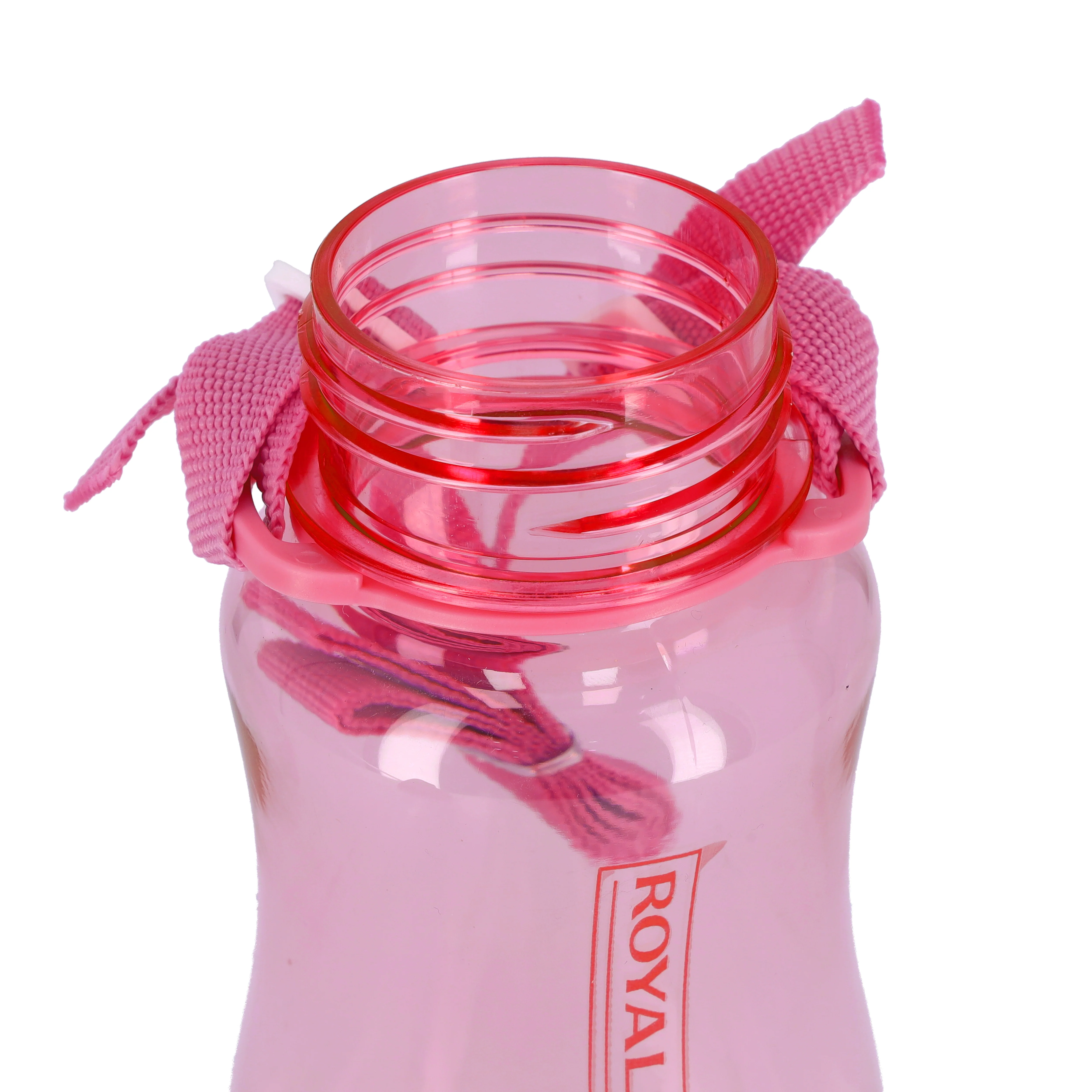 Royalford RF7581PN 500ml Water Bottle | BPA-Free | Lightweight Polymer Leak-Proof Drinking Bottle with Carry Strap for School, Gym, Travel, Kids & Daily Hydration - Image 4