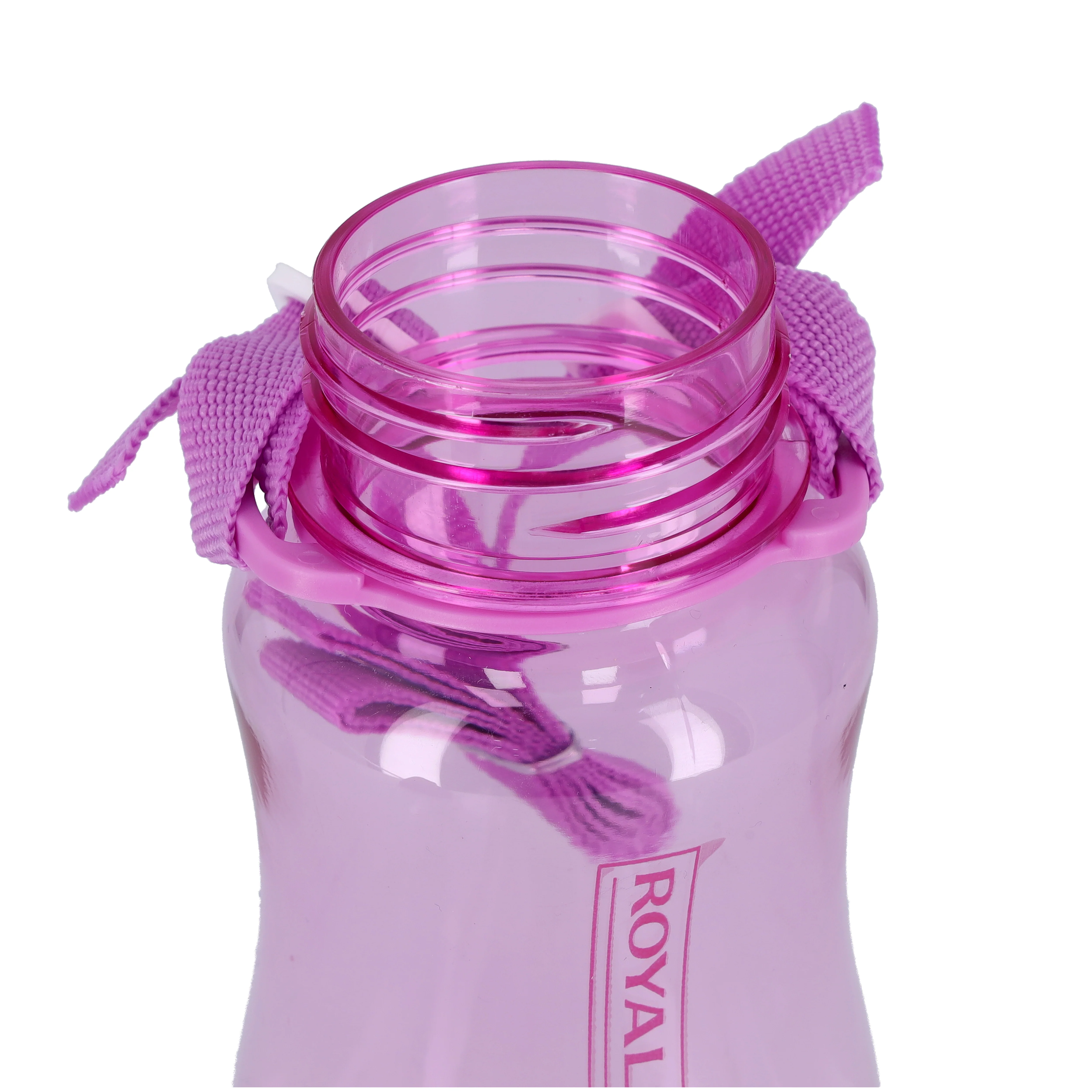 Royalford RF7581PP 500ml Water Bottle | BPA-Free Lightweight Polymer Leak-Proof Drinking Bottle with Carry Strap | Perfect for School, Travel, Kids Daily Hydration Use - Image 4