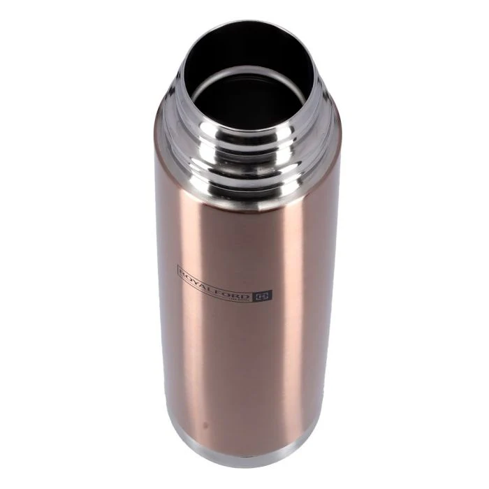 Royalford RF7665BR Vacuum Bottle | 1000ml Capacity | Double Wall Stainless Steel Hot & Cold Flask | 304 SS Inner Leak Resistant Design for Home, Office & Travel Use - Image 4