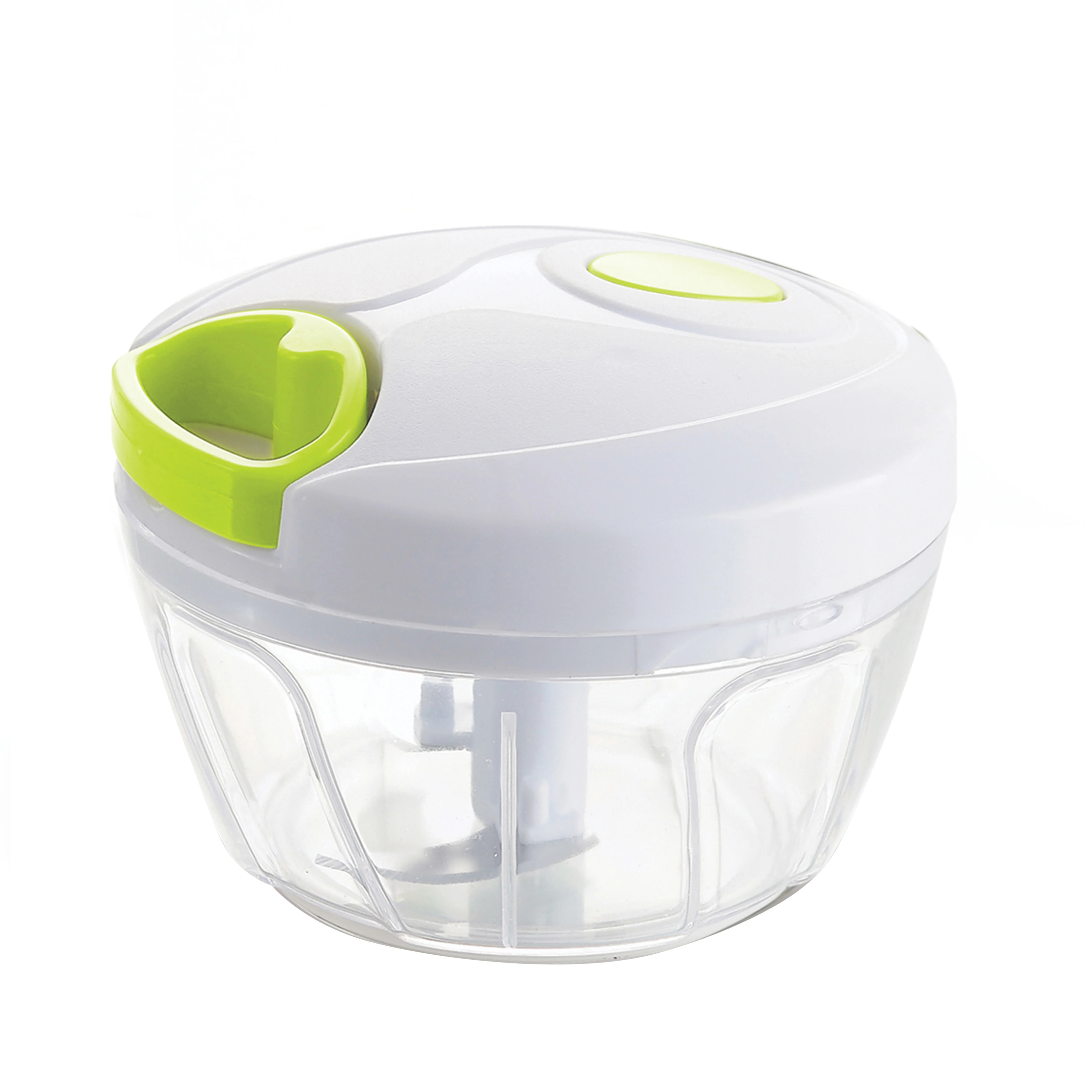 Royalford RF7719 Mini Vegetable Chopper | Manual Food Chopper with 3 Extra Sharp Stainless Steel Blades | Compact Design for Fast Easy & Daily Kitchen Food Preparation - Image 3