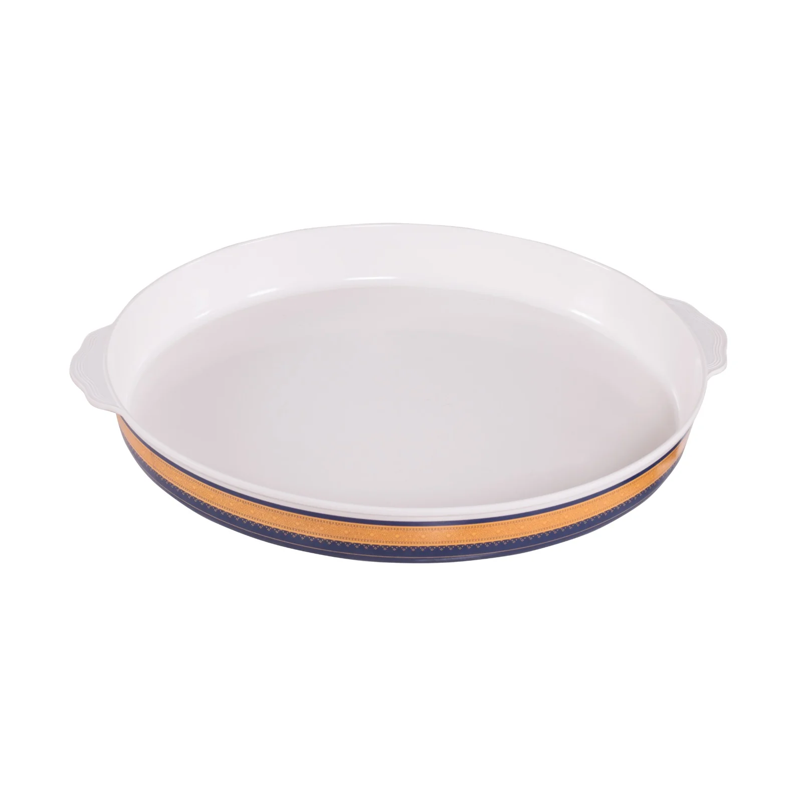 Royalford RF7804 Revolving Serving Tray | Premium Melamine 360 Degree Rotating Dining Tray with Square & Round Bowls with Lids | Elegant Table Serving Home & Party Use - Image 5