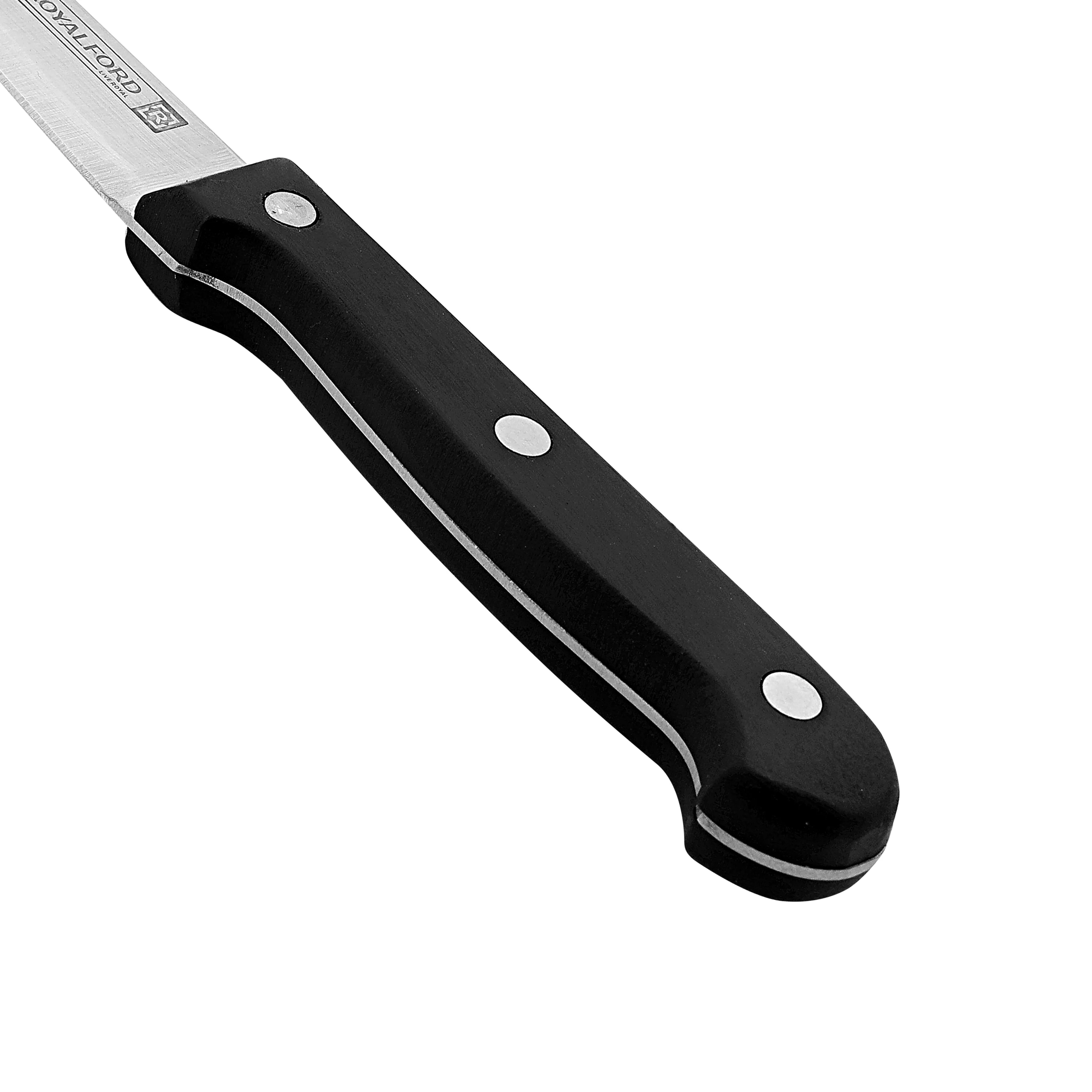 Royalford RF7827 Paring Knife |  Extra Sharp Stainless Steel Blade |  Ergonomic Bakelite Handle | Lightweight Well Balanced Design for Peeling, Trimming & Slicing - Image 5
