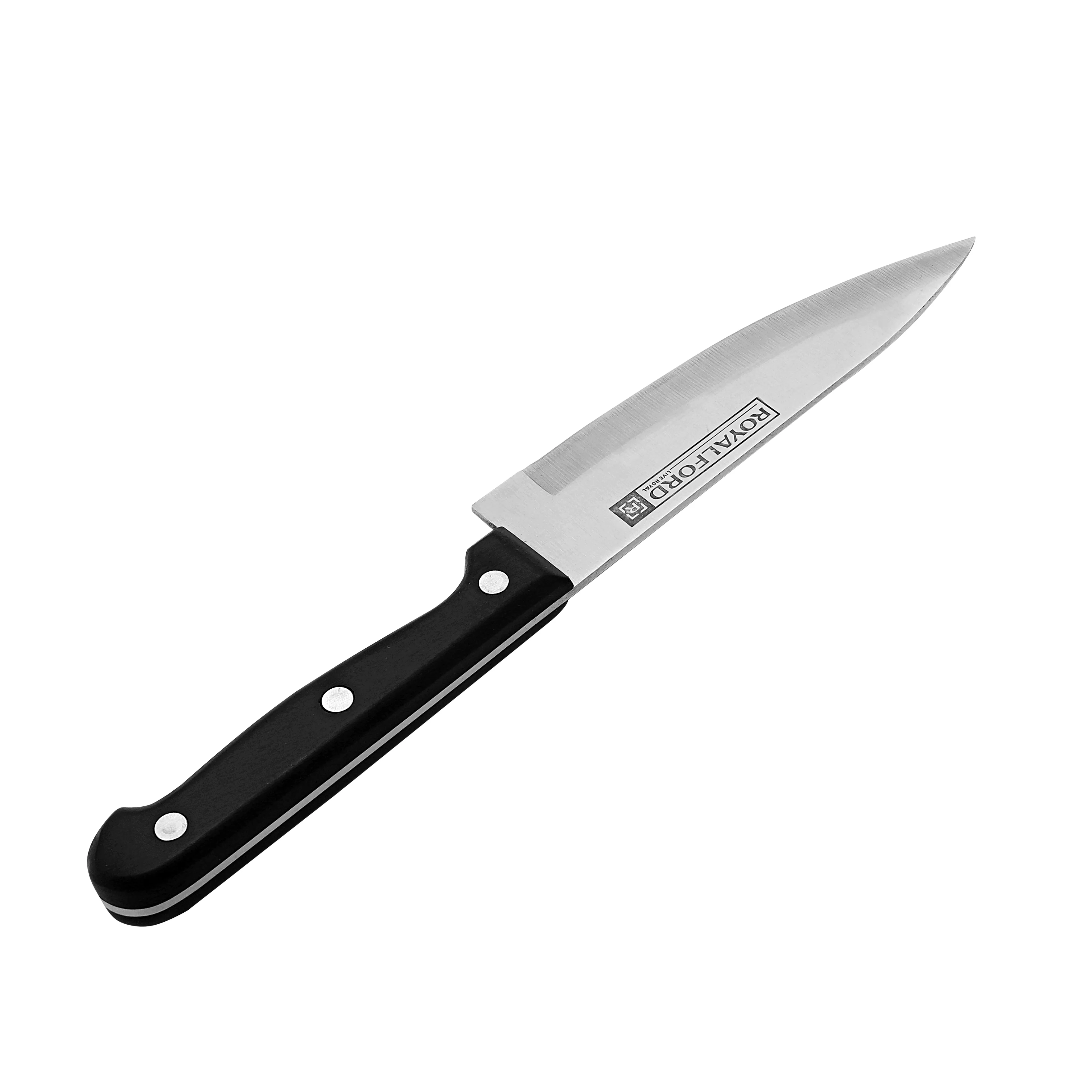 Royalford RF7828 6 Inch Chef Knife | Sharp Stainless Steel Blade | Ergonomic Handle | Well Balanced Design for Chopping, Slicing, Dicing Meat, Vegetables and Fruits - Image 3