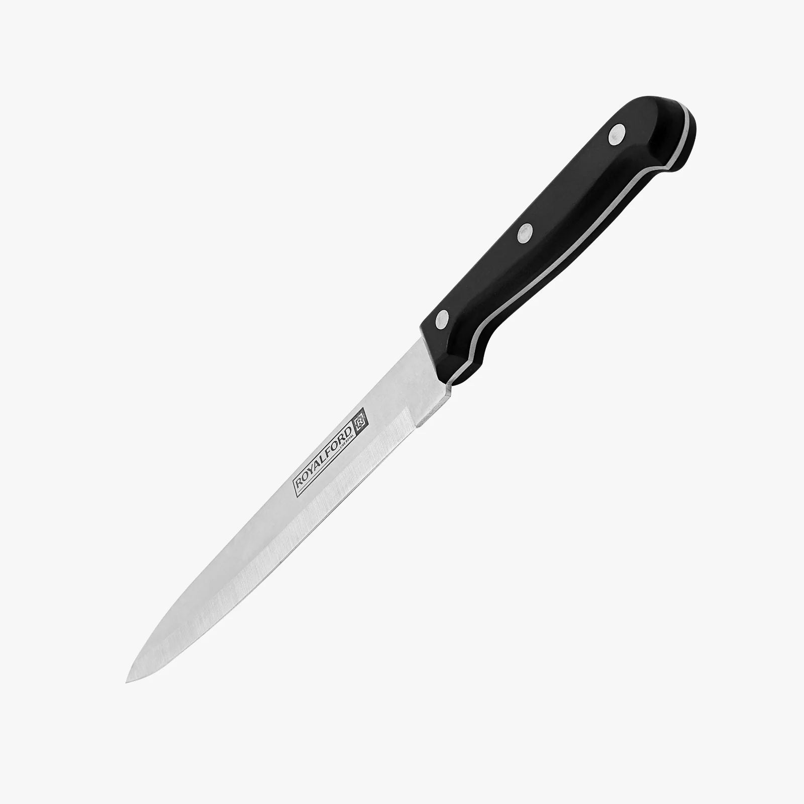 Royalford RF7831 Carving Knife | Extra Sharp Stainless Steel Blade | Ergonomic Bakelite Handle | Well Balanced Design for Meat, Poultry, Fish and Vegetable Cutting - Image 2