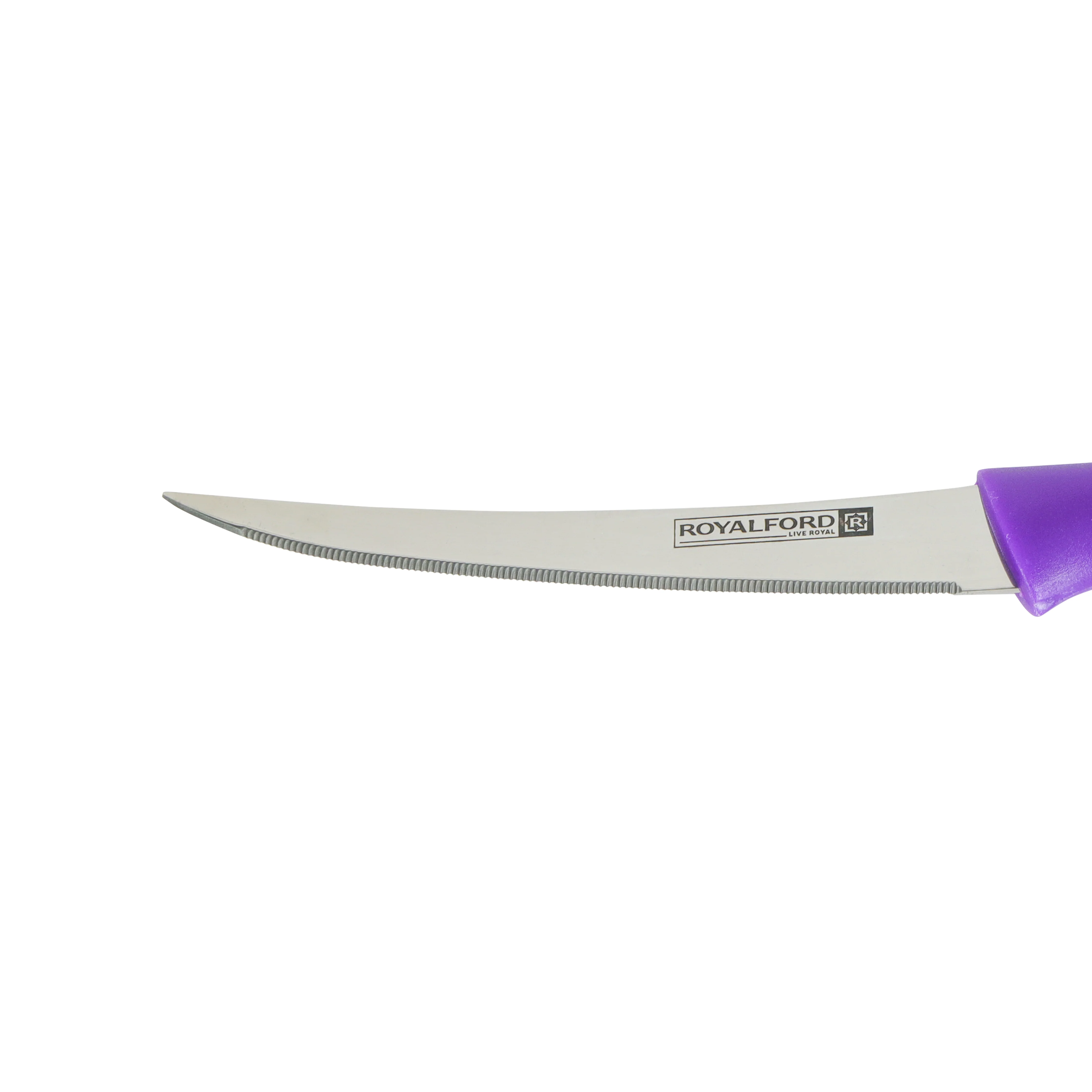 Royalford RF7848 2 Pcs Fruit Knife Set | High Grade Stainless Steel Sharp Blades | Ergonomic Non-Slip PP Handles | Lightweight Design for Fruit and Vegetable Cutting - Image 3