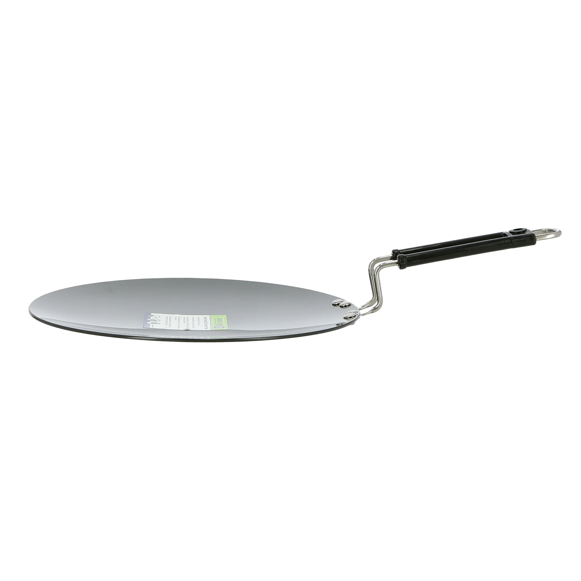 Royalford RF7905 Flat Tawa | Durable Metal Roti Tawa |  Heat Resistant Handle for safe cooking | Suitable for Everyday Cooking | Perfect for Roti, Dosa,  Pancake Etc - Image 3