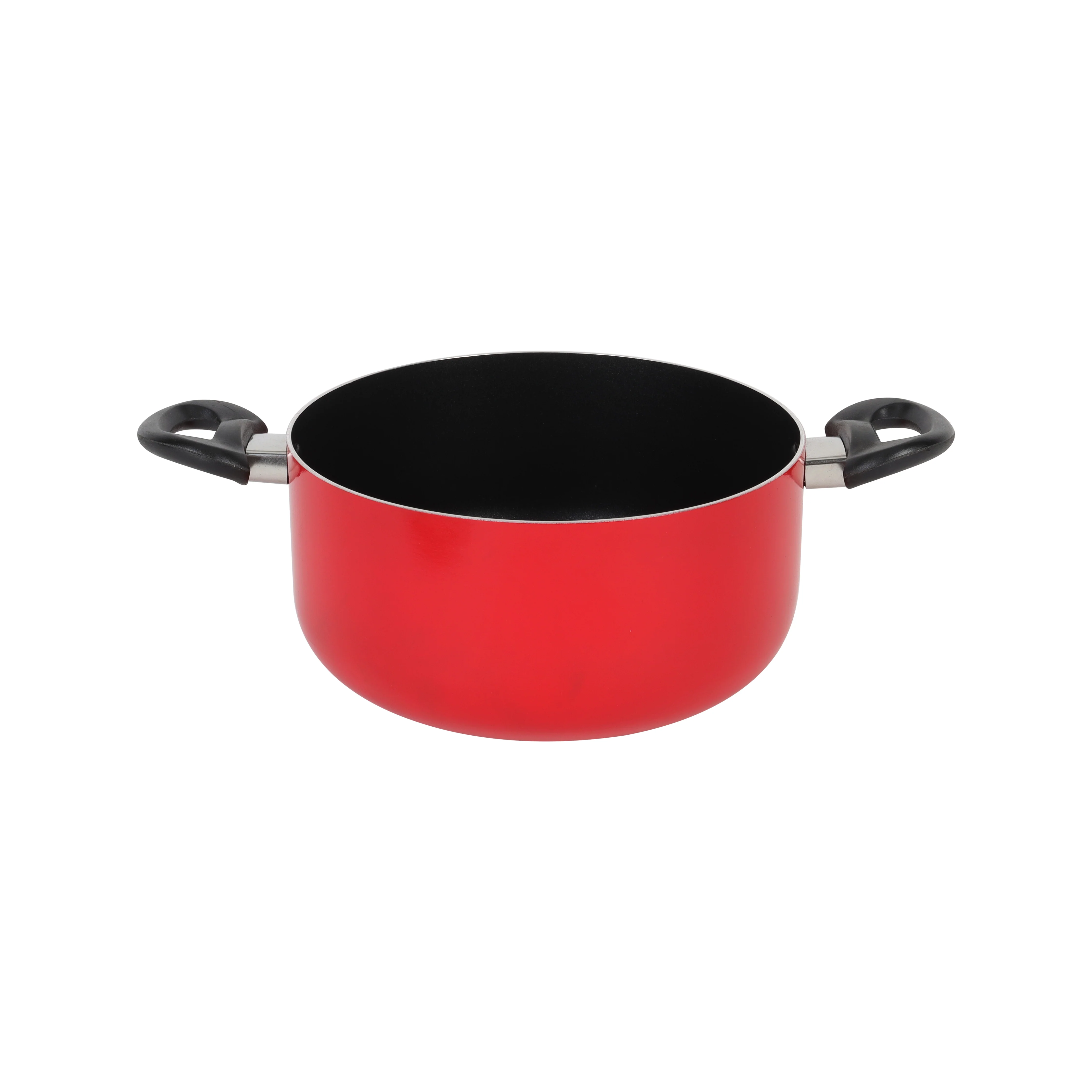 Royalford RF7923N Non-Stick Cookware Set 8 Pcs | Durable Aluminium PFOA-Free Cookware with Glass Lids | Bakelite Handles for Gas, Ceramic, Halogen & Hot Plate Use - Image 7