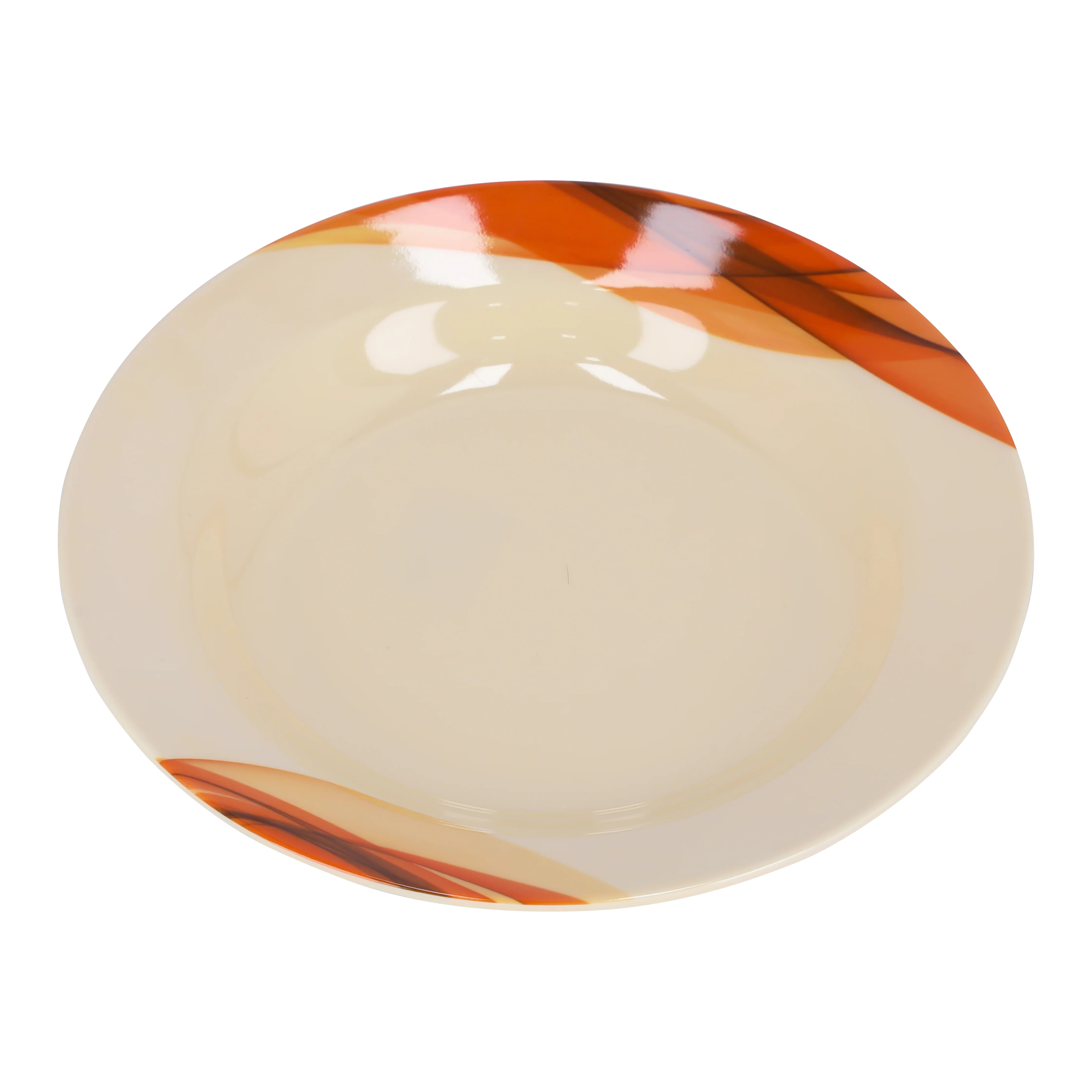 Royalford RF8079 Super Rays Deep Plate | Heavy Weight | FDA Approved Melamine Plate | Durable Food Grade Deep Dinner Plate for Curries, Rice Home Dining & Restaurant Use - Image 2