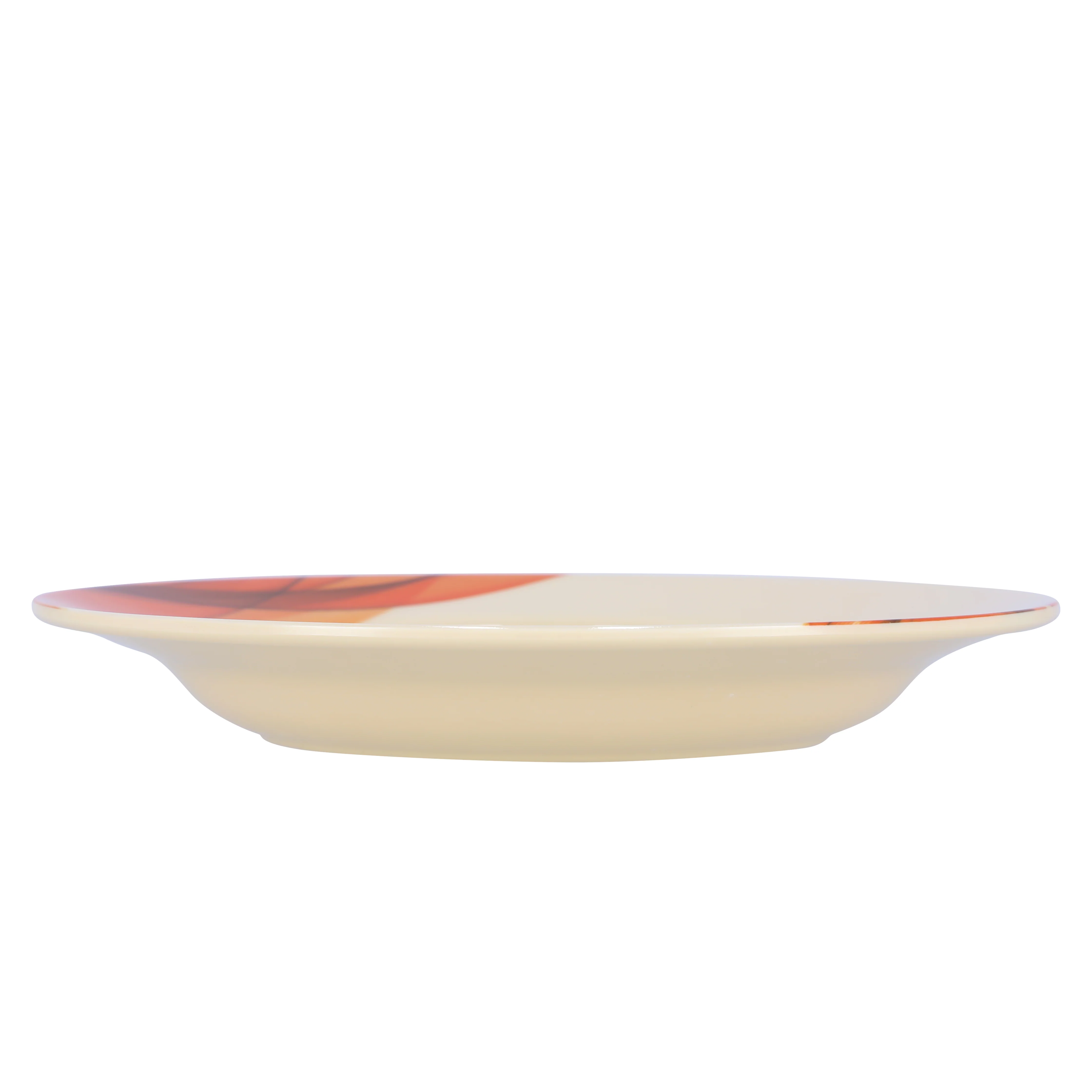 Royalford RF8079 Super Rays Deep Plate | Heavy Weight | FDA Approved Melamine Plate | Durable Food Grade Deep Dinner Plate for Curries, Rice Home Dining & Restaurant Use - Image 3