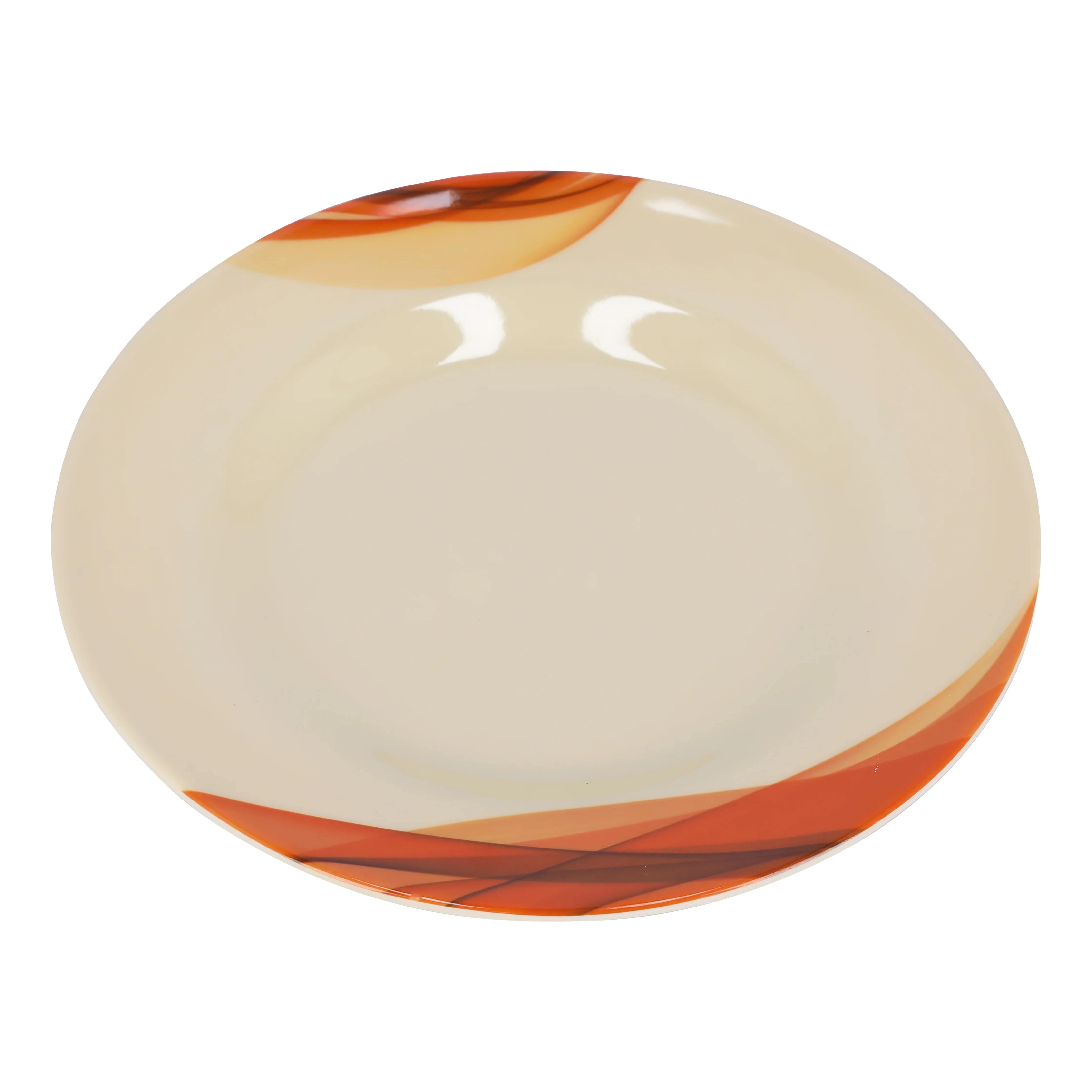Royalford RF8080 Super Rays Flat Plate | Heavy Weight | FDA Approved Melamine Plate | Durable Food Grade Dinner Plate for Daily Dining Home Kitchen & Restaurant Use - Image 2