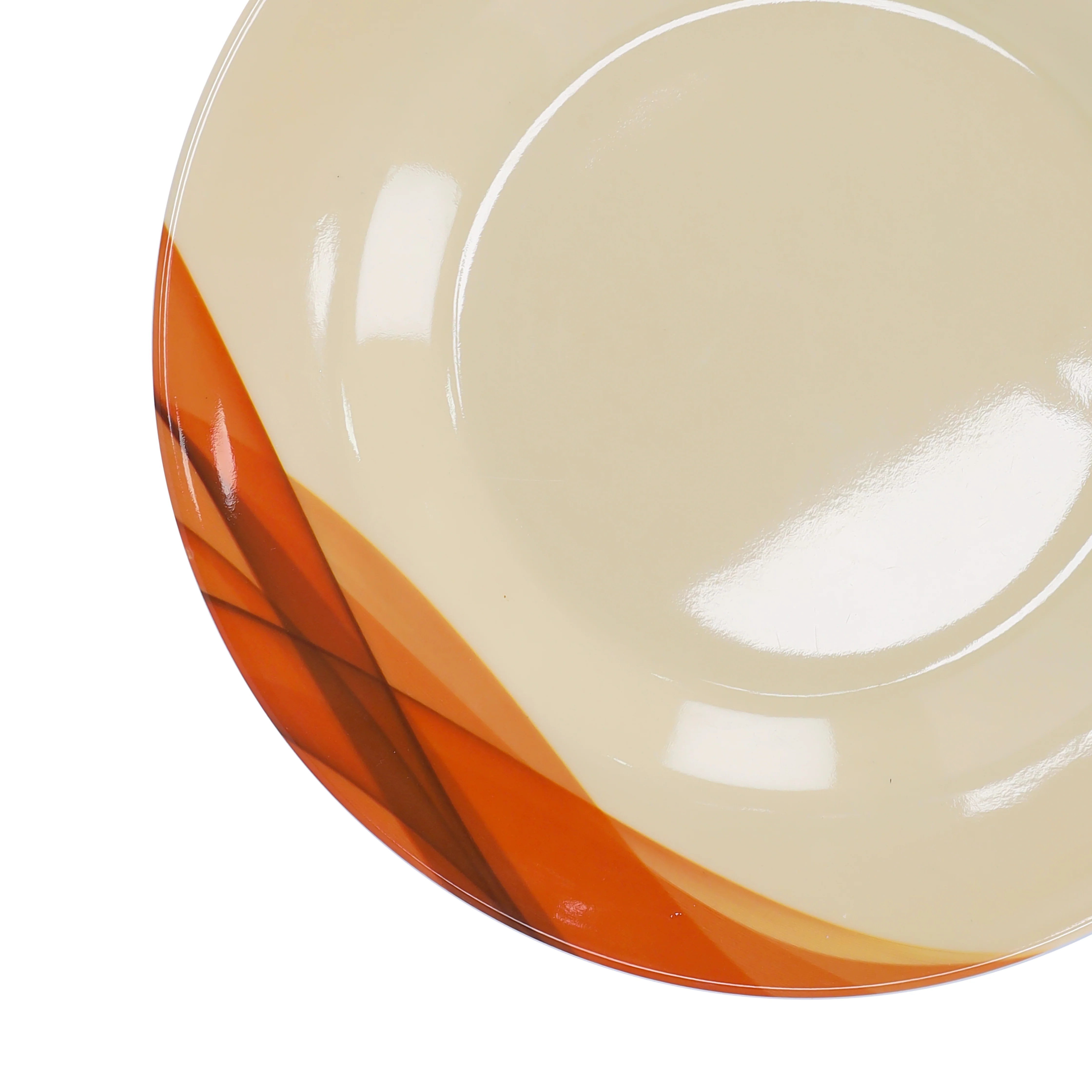 Royalford RF8080 Super Rays Flat Plate | Heavy Weight | FDA Approved Melamine Plate | Durable Food Grade Dinner Plate for Daily Dining Home Kitchen & Restaurant Use - Image 4