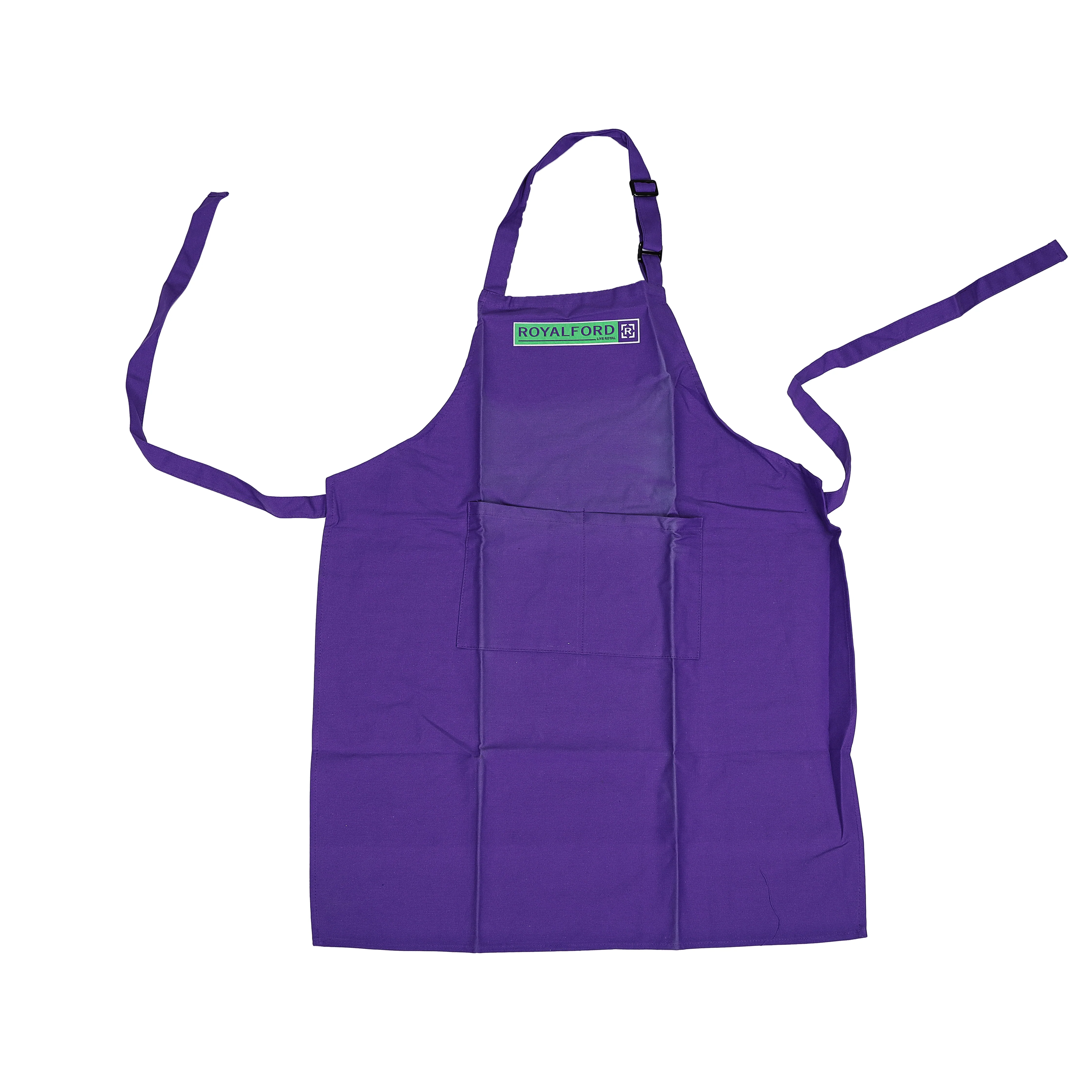 Royalford RF8242 Apron Set |  100% Cotton Durable Kitchen Cooking & Baking Apron | Comfortable Breathable Protective Apron for Home Kitchen Cleaning & Professional Use - Image 3