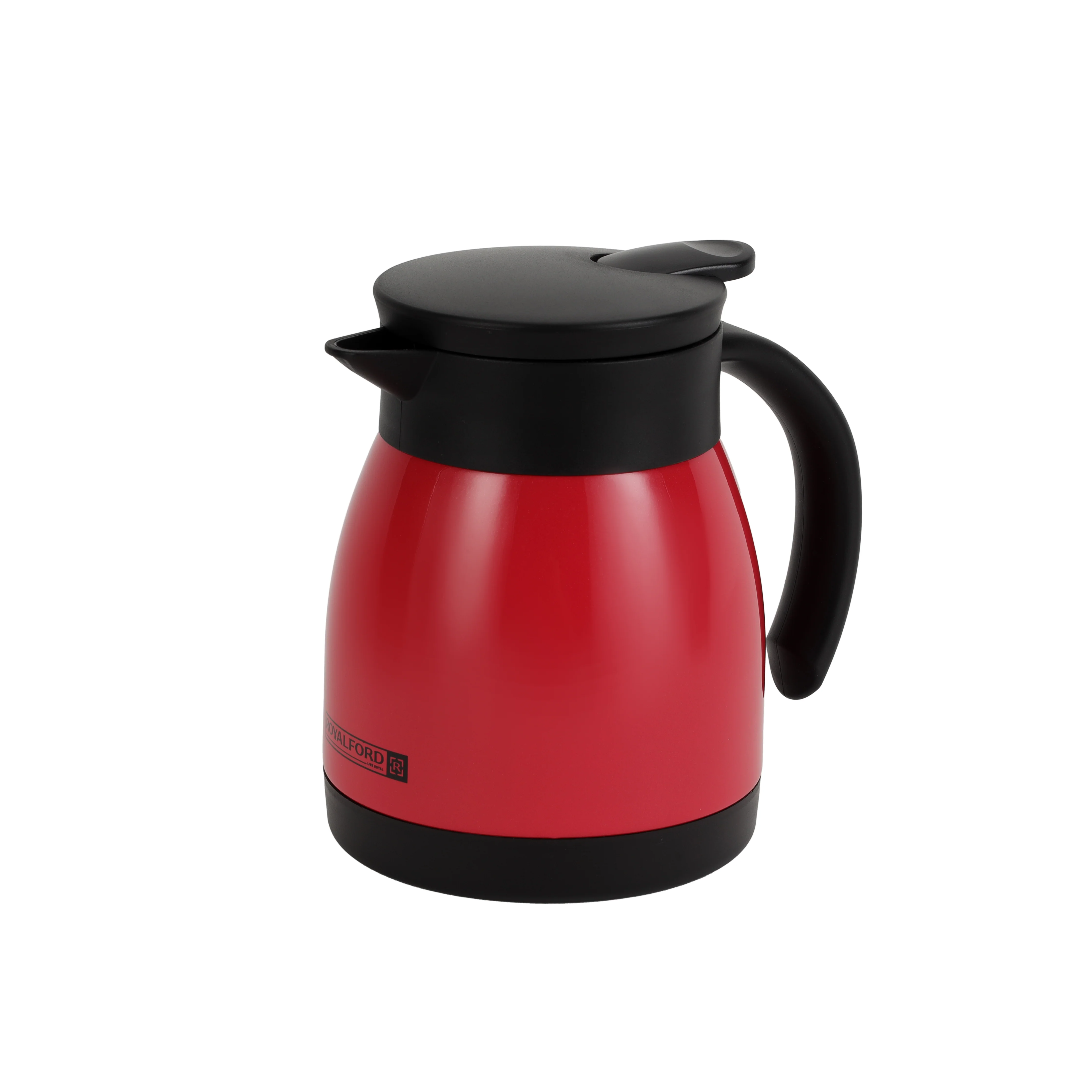 Royalford RF8303 Coffee Pot 500ML| Stainless Steel Thermal Coffee Server | 304 Inner Pot Keeps Drinks Hot or Cool | Ideal for Home, Office, Hotel & Café Tea Serving Use - Image 2
