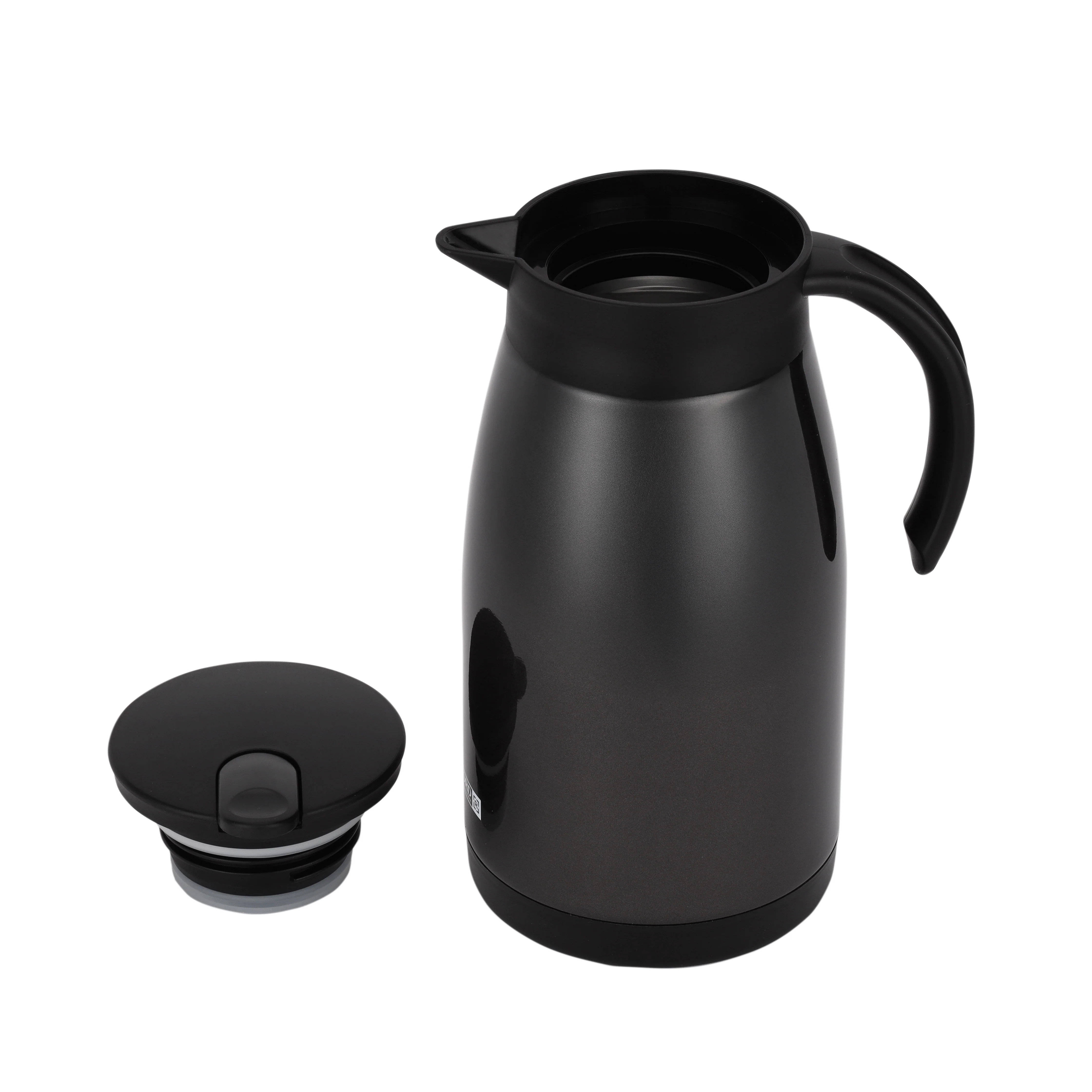 Royalford RF8304 Double Wall Coffee Pot |1000ML Stainless Steel Thermal Server | 304 Inner Pot Keeps Beverages Hot or Cool |Ideal for Home, Office, Hotel & Café Serving - Image 4