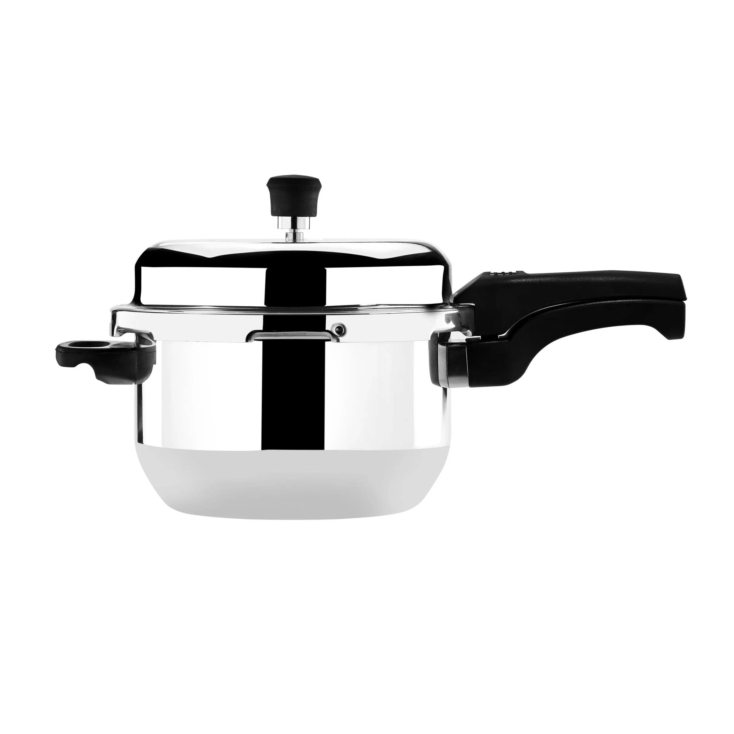 Royalford RF8420 Apple Pressure Cooker 8L | Induction & LPG Compatible | Anti-Bulging Base| Uniform Heating| ISI Marked Gasket for Hygienic Cooking| 5 Years Warranty