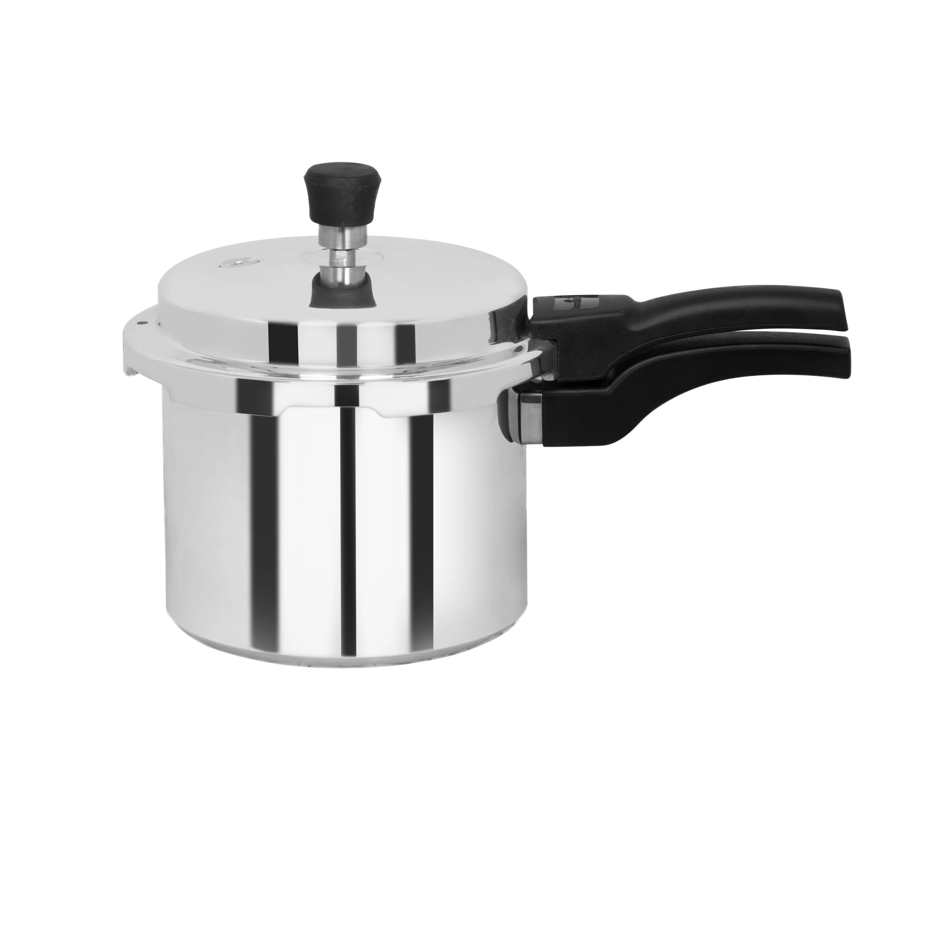 Royalford RF8428  Aluminium Pressure Cooker Combo 5L + 3L |  Non-Induction Base for Gas, Electric, Ceramic & Halogen Cooktops |   Durable Aluminium Construction - Image 3