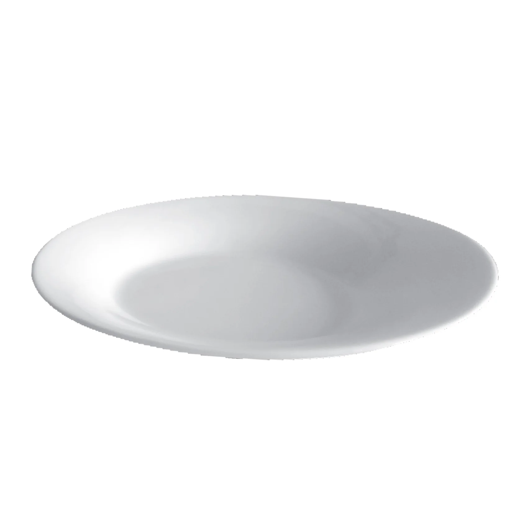 Royalford RF8434 Porcelain Serving Plate | 7 Inch Size | Durable White Dinner Plate for Snacks, Desserts, Starters For Home, Restaurant & Café Use | Dishwasher Safe