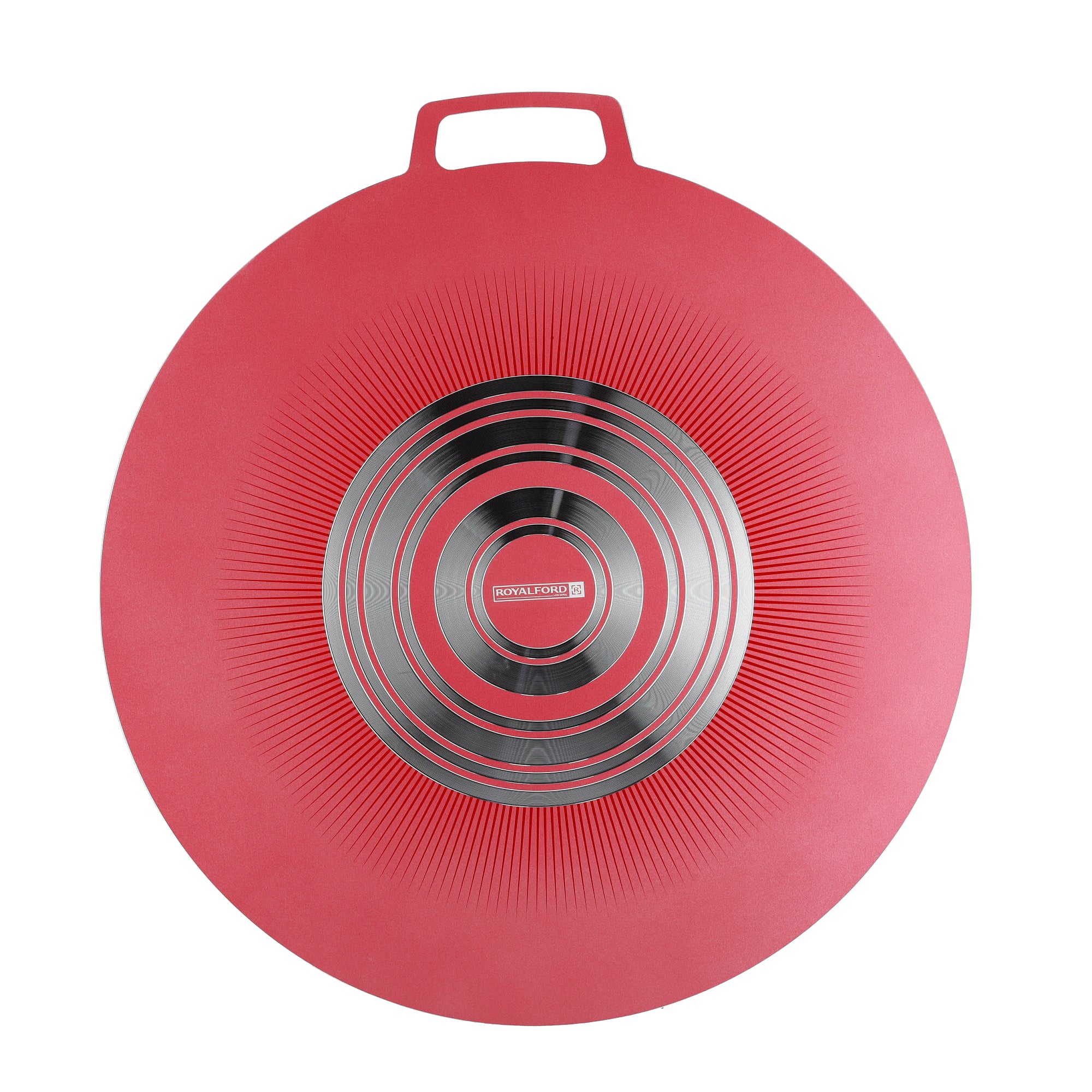 Royalford RF8448 High Performance Flat Tawa 40cm | 3.5mm Thick Non Stick Cookware with 3 Coat Non Stick Layer| PFOA Free | Eco Friendly Design for Roti & Dosa Cooking - Image 4