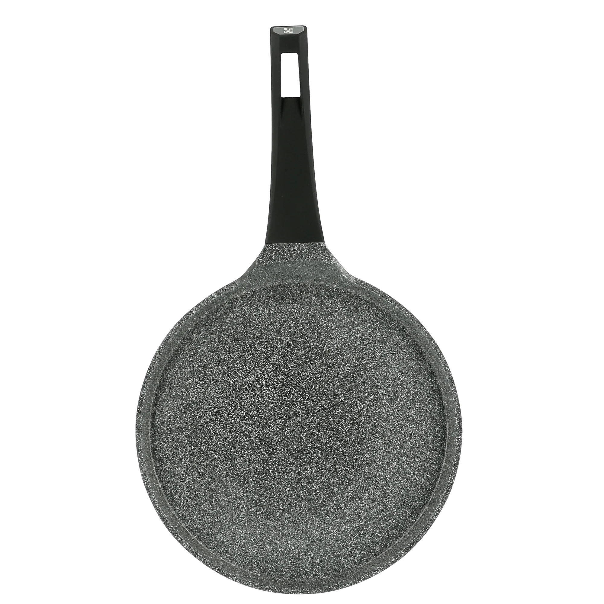 Royalford RF8589 25CM Die Cast Aluminium Crepe Tawa | Marble Non-Stick Coating | Induction Compatible Bottom | Soft Touch Bakelite Handle | Durable & Dishwasher Safe - Image 2