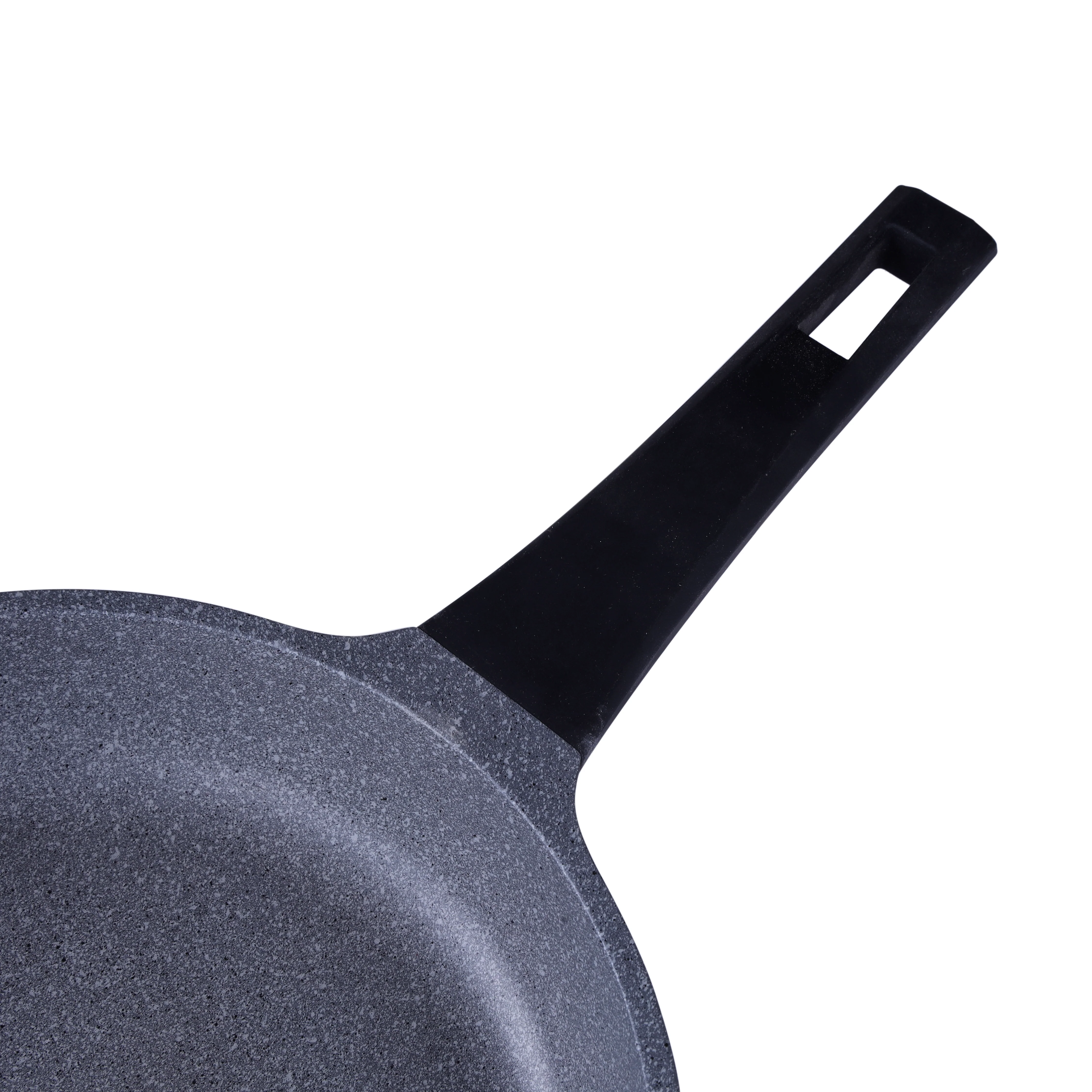 Royalford RF8595 26cm Die Cast Aluminium Fry Pan | Marble Non-Stick Cookware | Induction Bottom Bakelite Handle Perfect  for Gas, Electric, Ceramic & Induction Cooking - Image 5