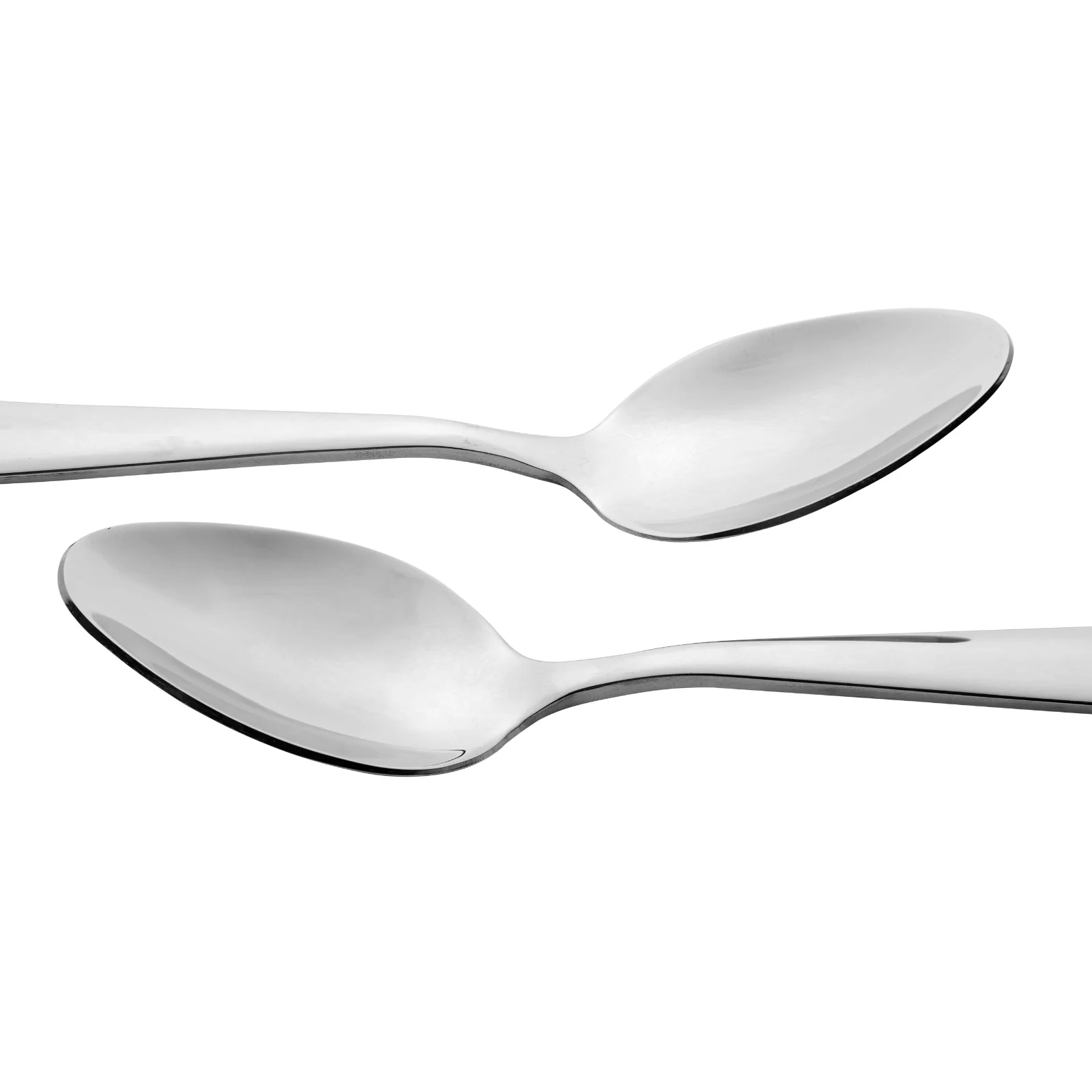 Royalford RF8665 Stainless Steel Dinner Spoon Set of 2 with Mirror Finish | High Grade Rust and  Stain Resistant Ergonomic Cutlery | Perfect for Daily Dining Use - Image 3