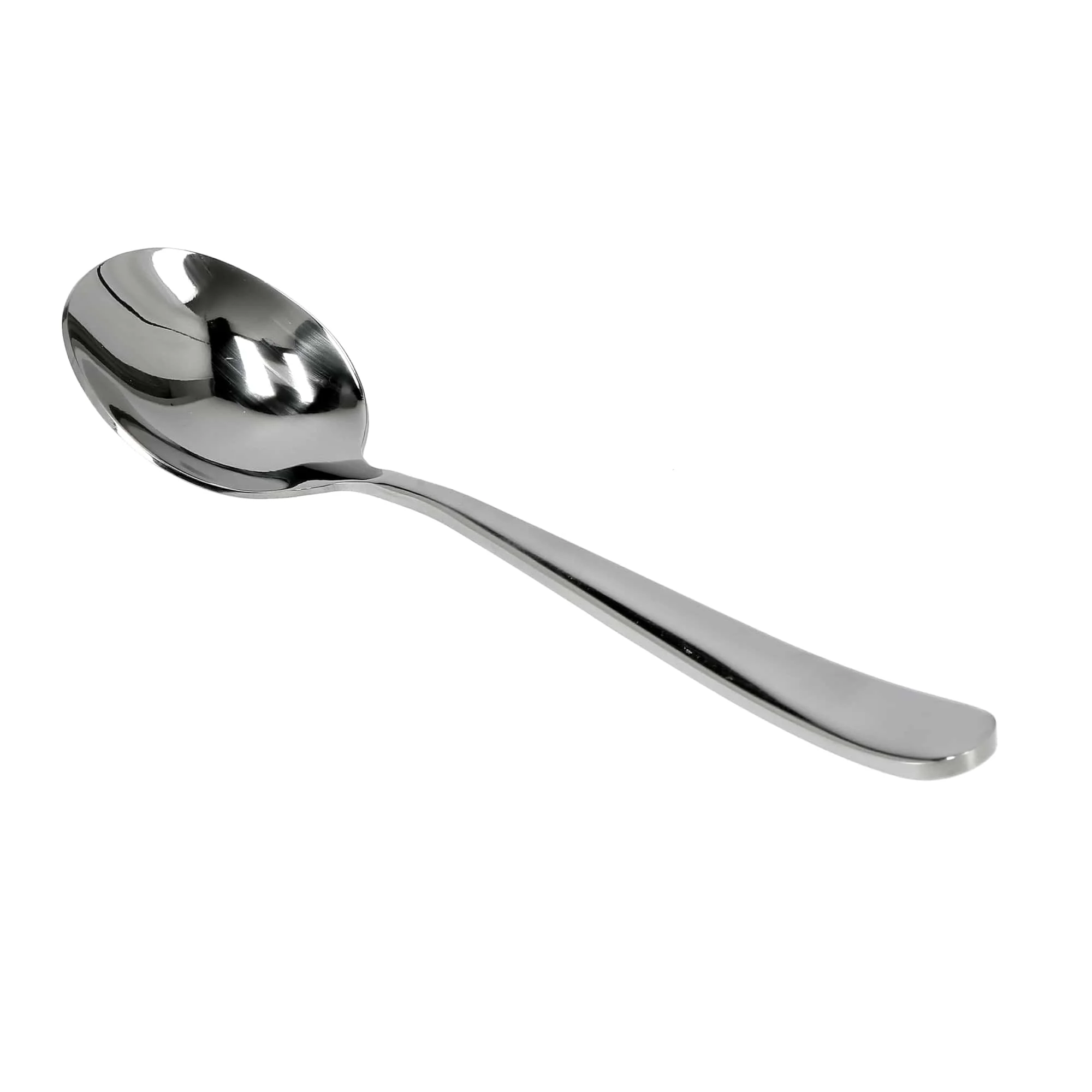 Royalford RF8666 Stainless Steel Soup Spoon Set | 2 Pcs with Mirror Finish| Dishwasher Safe| Ergonomic Handle Design for Home, Hotel, Restaurant, Café & Daily Table Use - Image 2