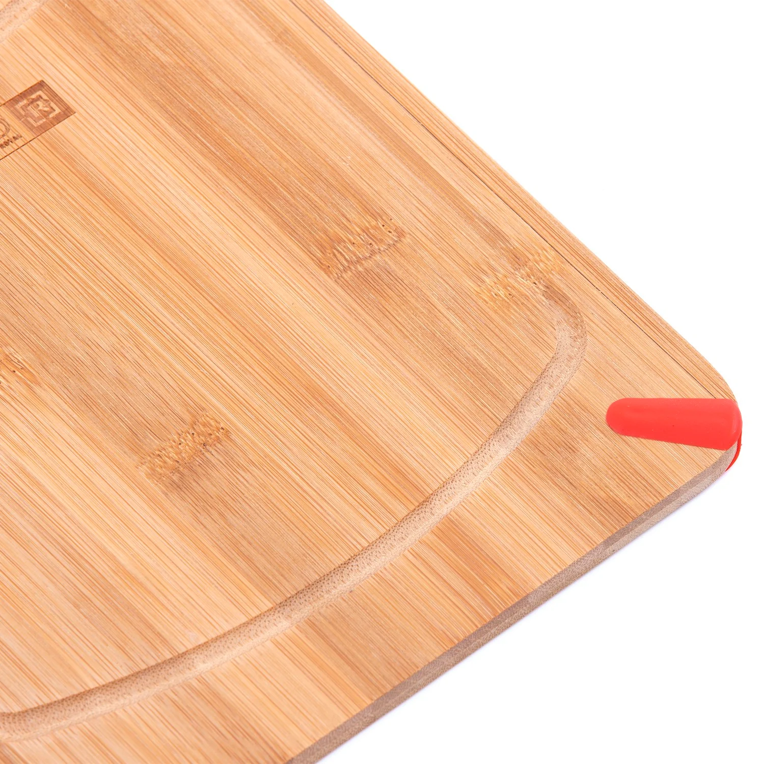 Royalford RF8685 Carbonized Bamboo Cutting Board | 25×20cm Size | Organic Hygienic Kitchen Chopping Board | Knife Friendly Eco Friendly Lightweight Food Preparation Board - Image 4