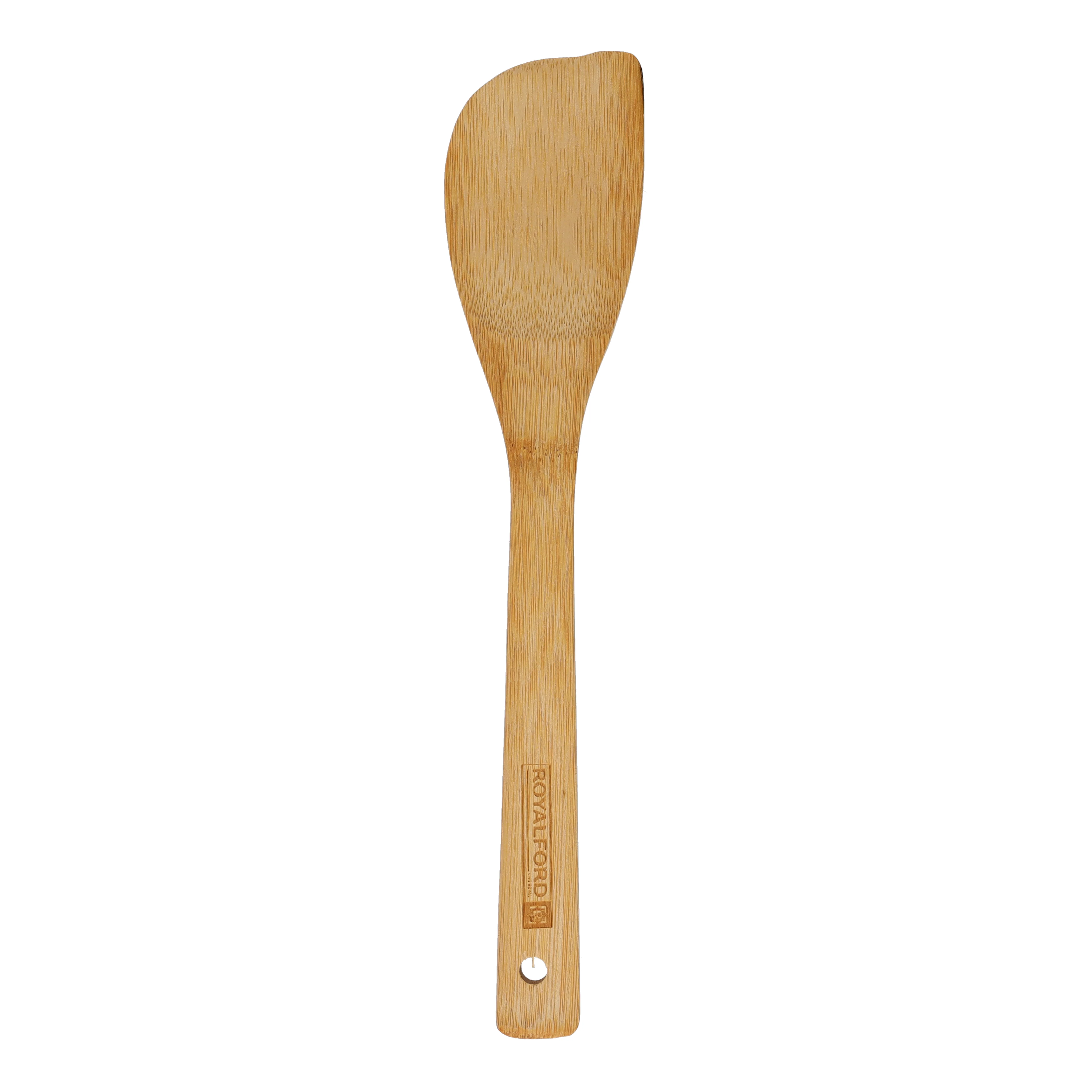Royalford RF8687 Bamboo Kitchen Tools Set 4 Pcs | Carbonized Wooden Utensils for Cooking | Non-Stick Safe | Eco-Friendly Kitchen Tools| Perfect for Daily Home Use - Image 3