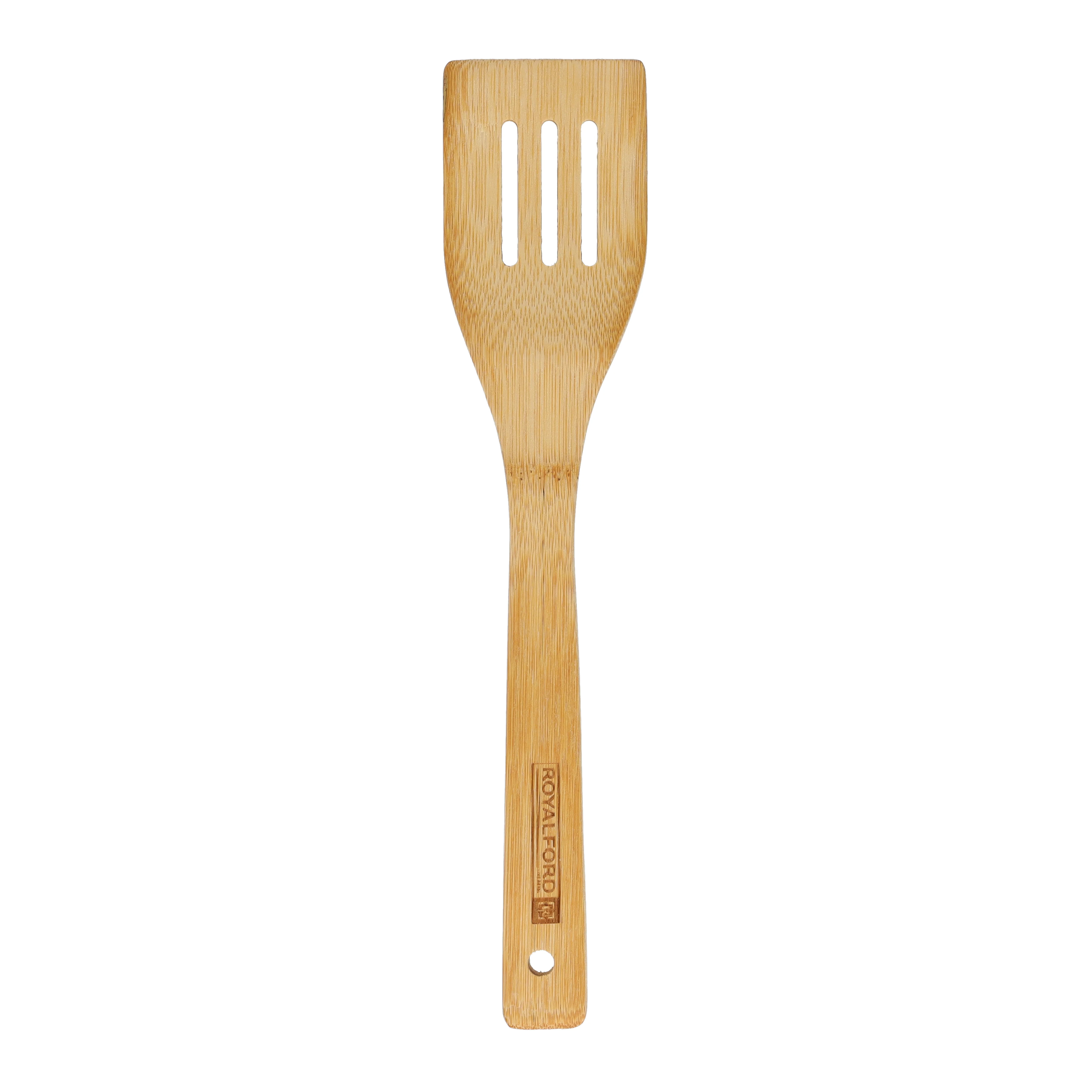Royalford RF8687 Bamboo Kitchen Tools Set 4 Pcs | Carbonized Wooden Utensils for Cooking | Non-Stick Safe | Eco-Friendly Kitchen Tools| Perfect for Daily Home Use - Image 4