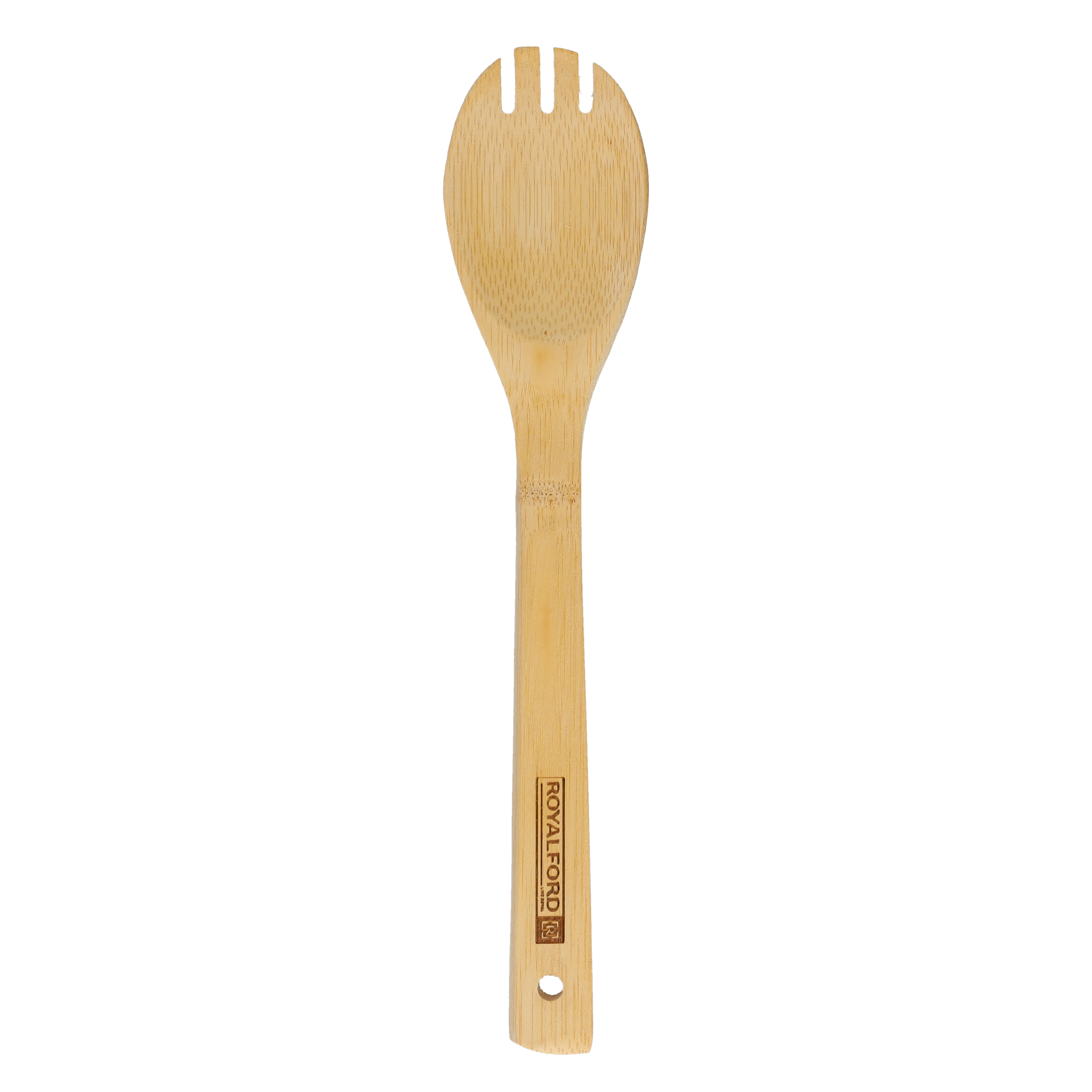Royalford RF8687 Bamboo Kitchen Tools Set 4 Pcs | Carbonized Wooden Utensils for Cooking | Non-Stick Safe | Eco-Friendly Kitchen Tools| Perfect for Daily Home Use - Image 6