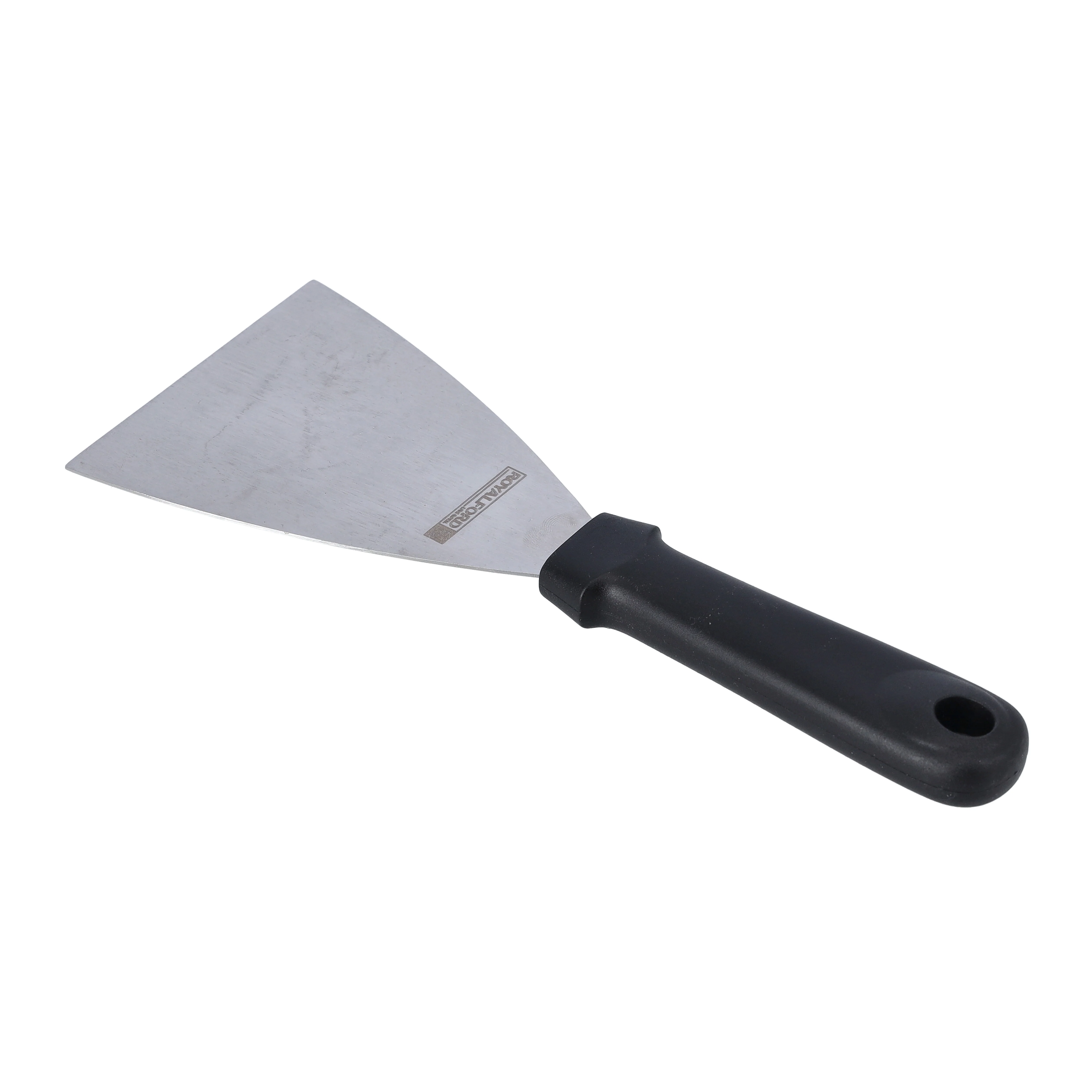 Royalford RF8740 Stainless Steel Kitchen Scraper | Ergonomic Handle Heavy Duty Food & Surface Scraper for Cookware Cleaning | Dough Handling & Daily Kitchen Use - Image 2