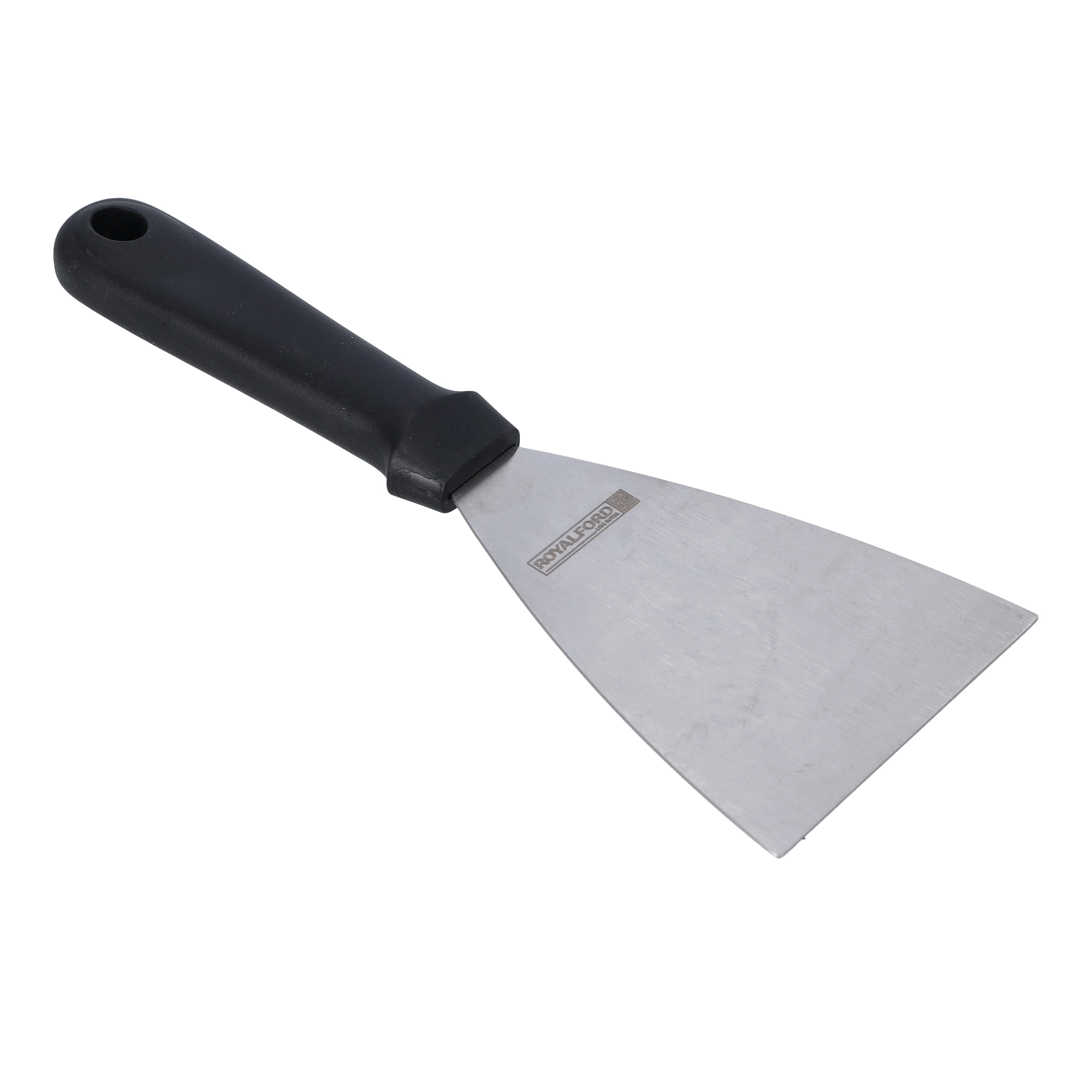 Royalford RF8740 Stainless Steel Kitchen Scraper | Ergonomic Handle Heavy Duty Food & Surface Scraper for Cookware Cleaning | Dough Handling & Daily Kitchen Use - Image 3